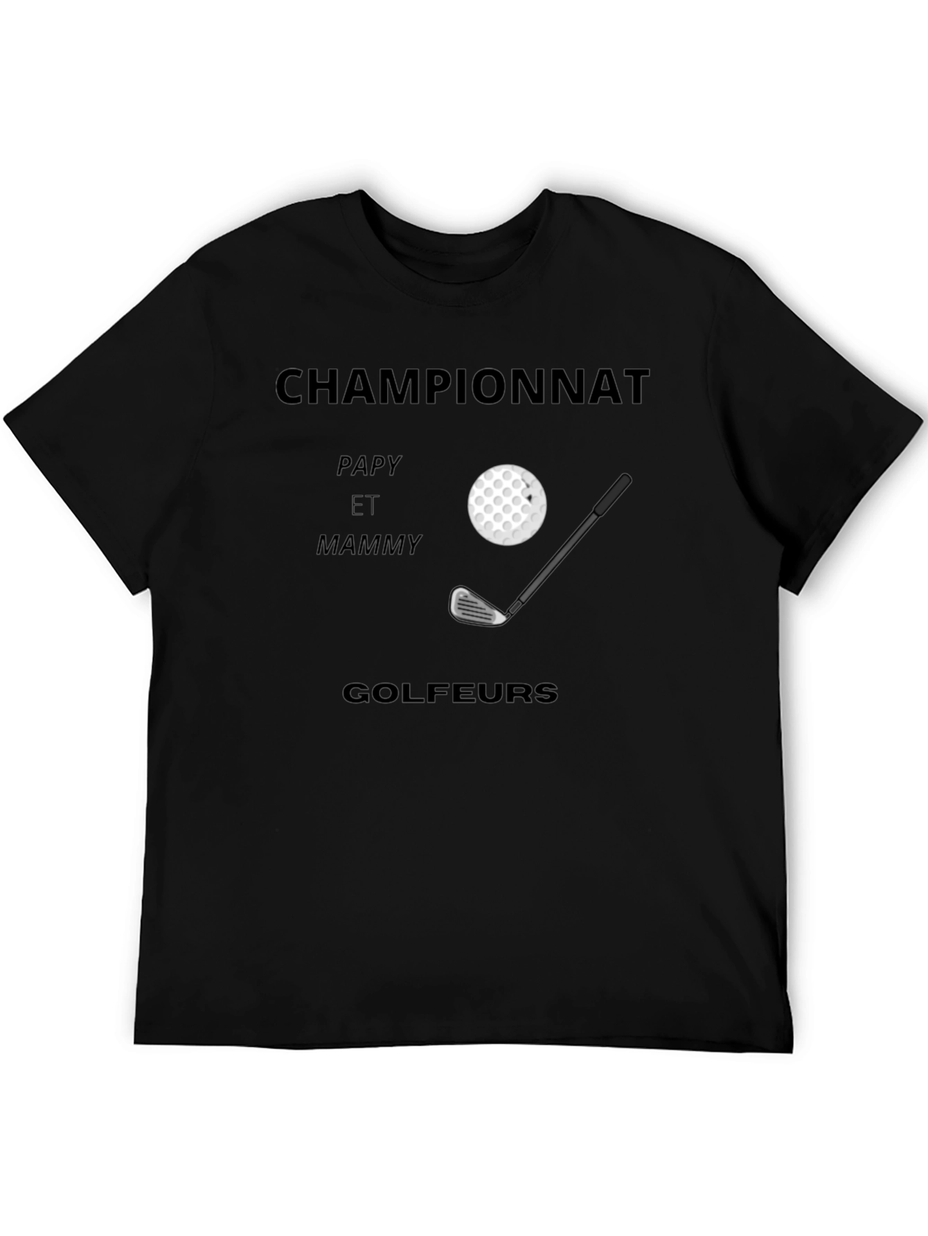 Golf Lover Tee: Championnat Papy et Mammy Golfeurs T-Shirt