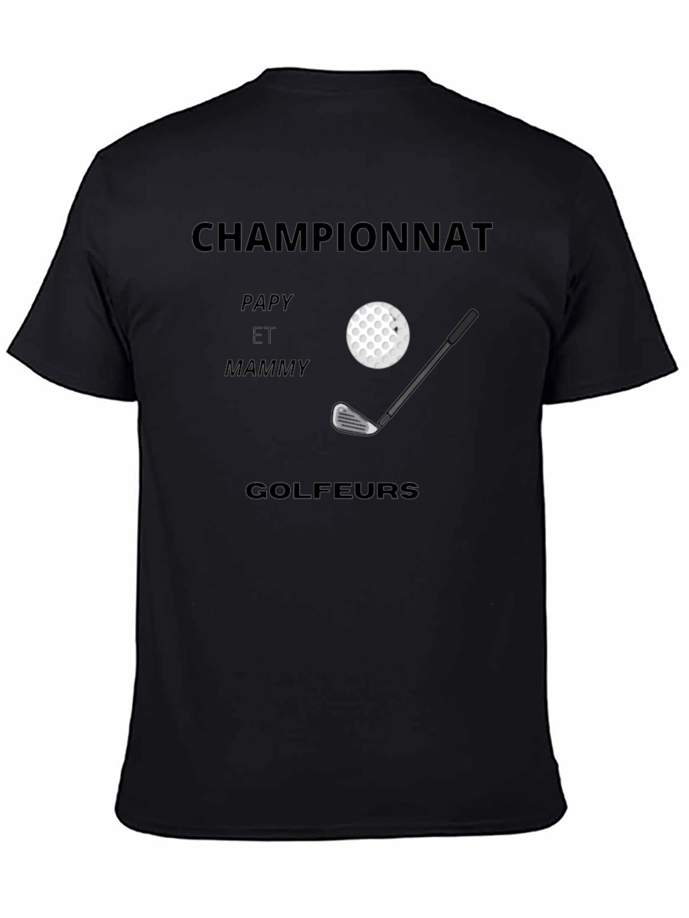 Golf Lover Tee: Championnat Papy et Mammy Golfeurs T-Shirt