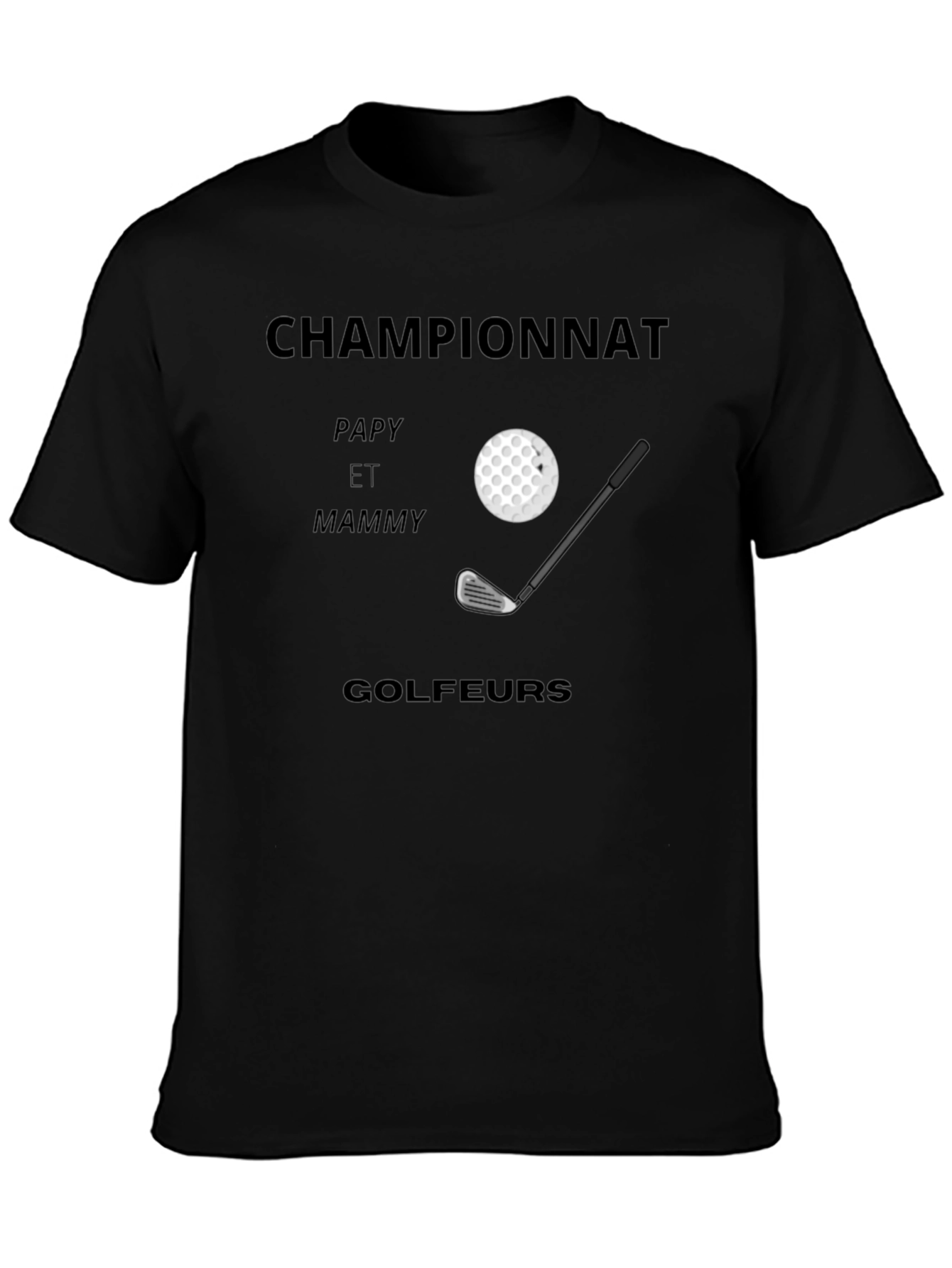 Golf Lover Tee: Championnat Papy et Mammy Golfeurs T-Shirt