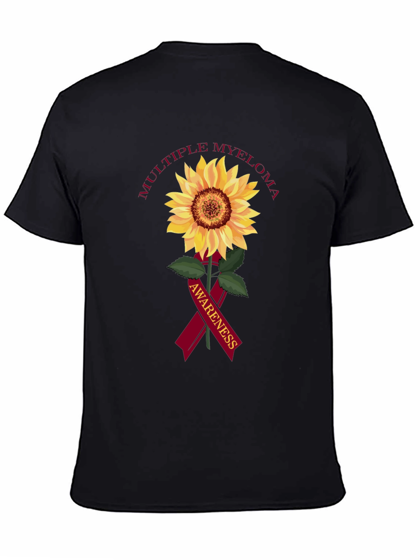 Multiple Myeloma Awareness Sunflower T-Shirt