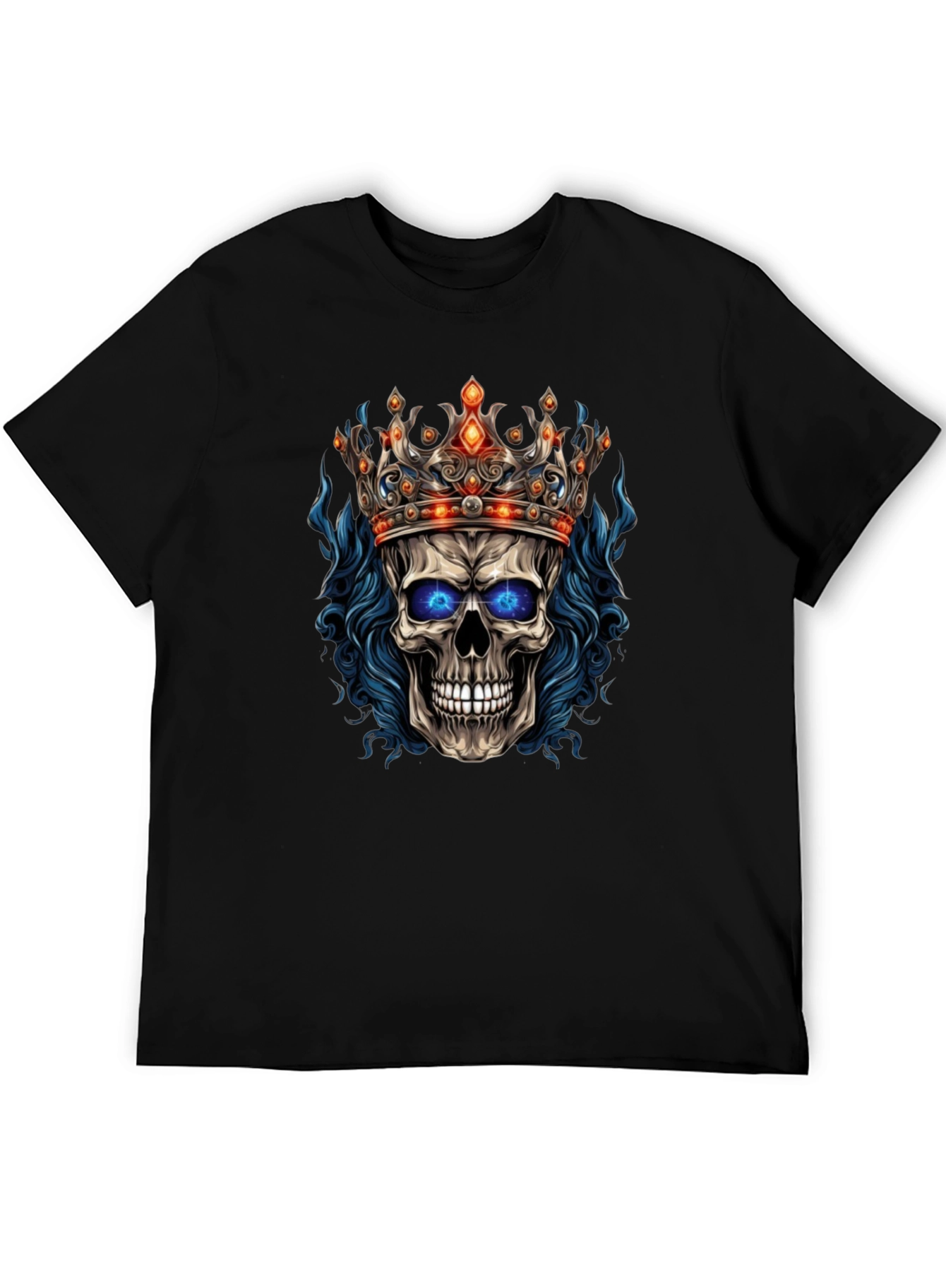 Skull King Graphic Tee - Edgy Streetwear