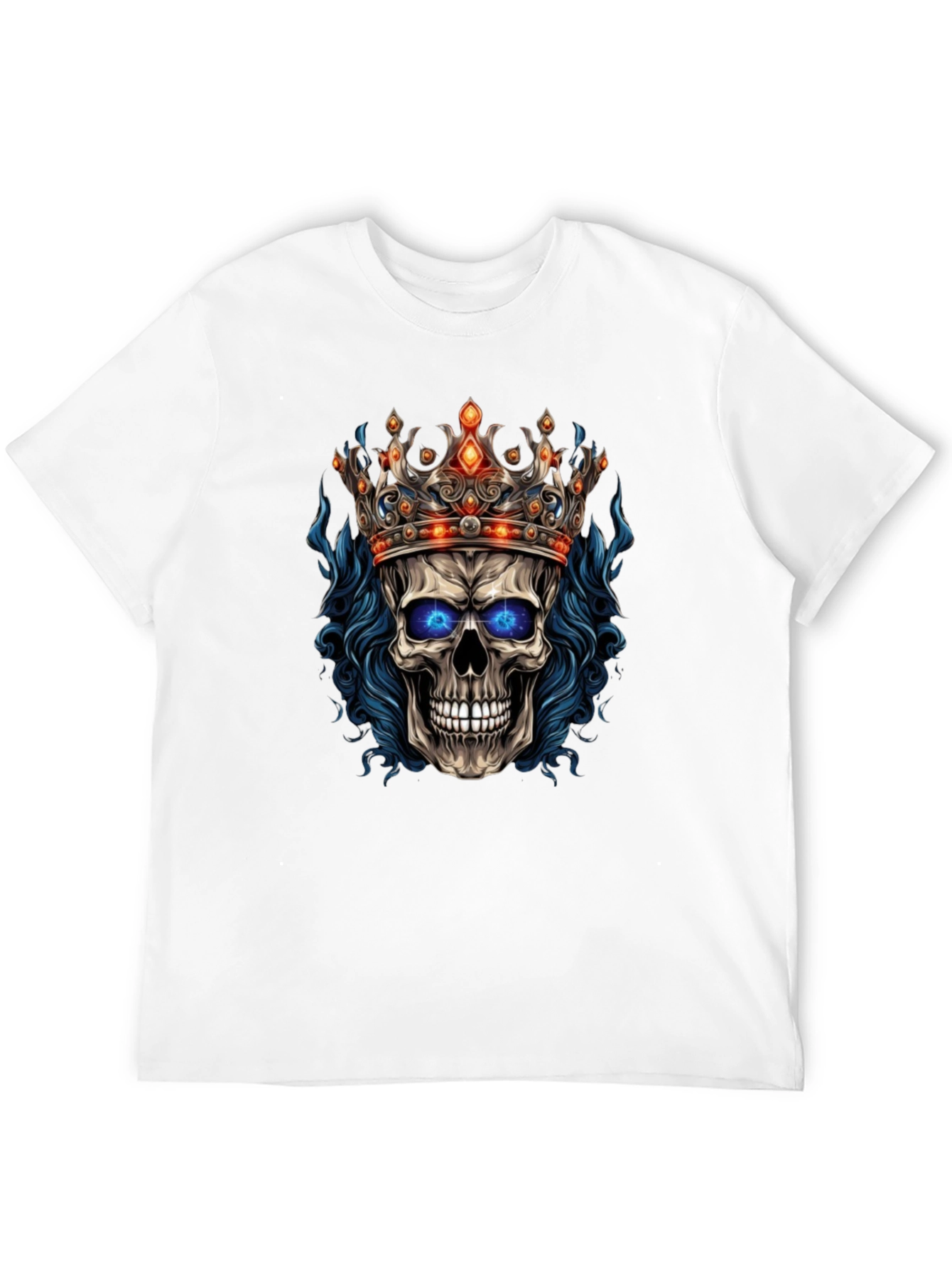 Skull King Graphic Tee - Edgy Streetwear