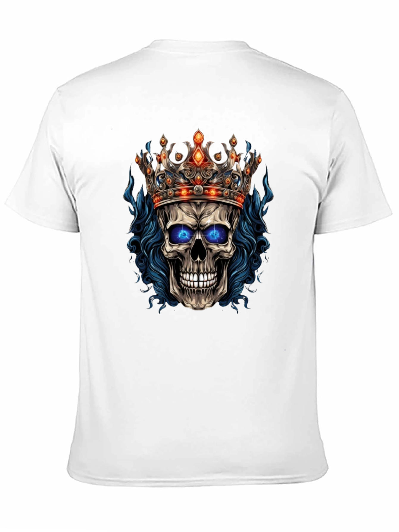 Skull King Graphic Tee - Edgy Streetwear