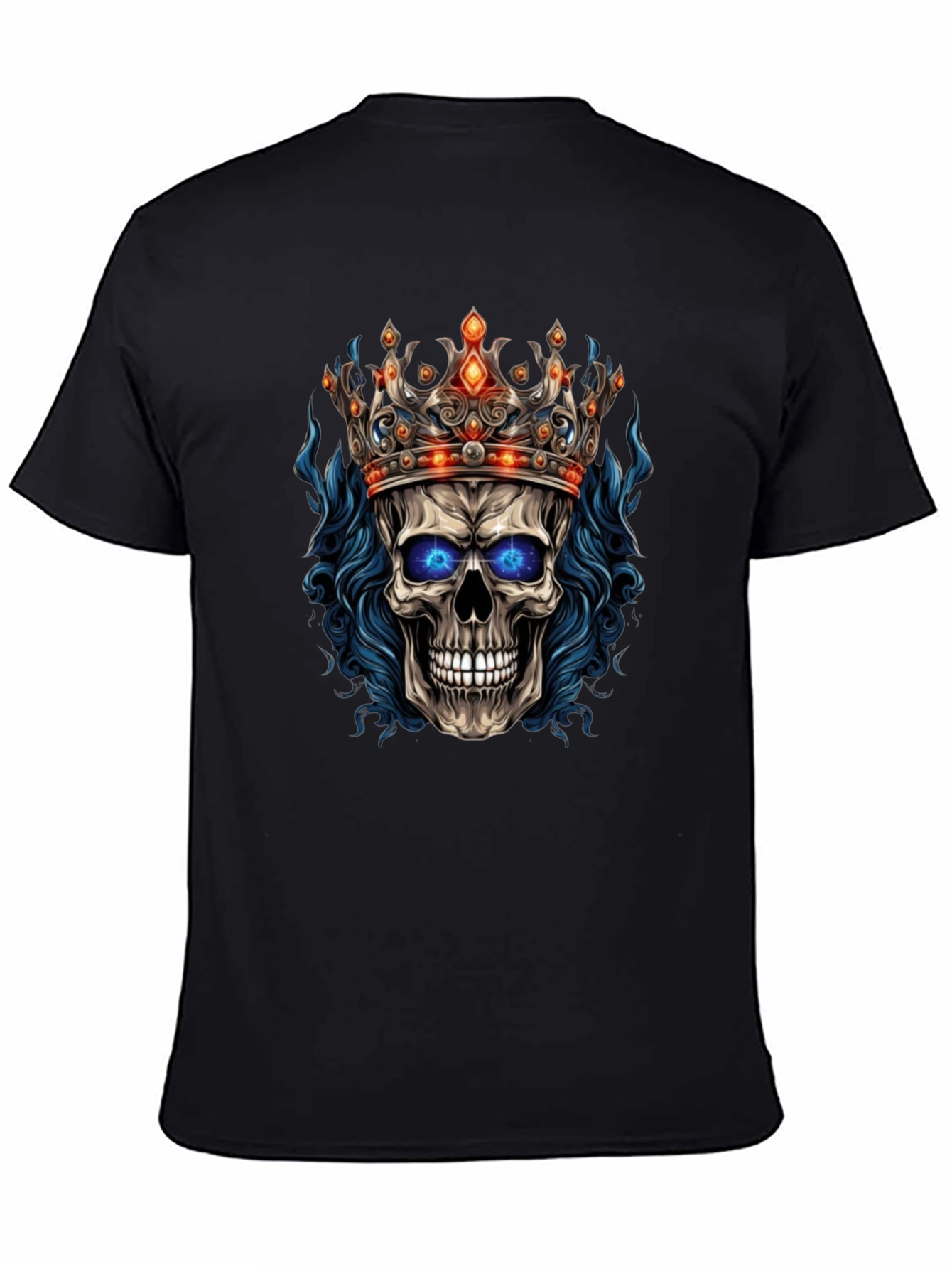 Skull King Graphic Tee - Edgy Streetwear