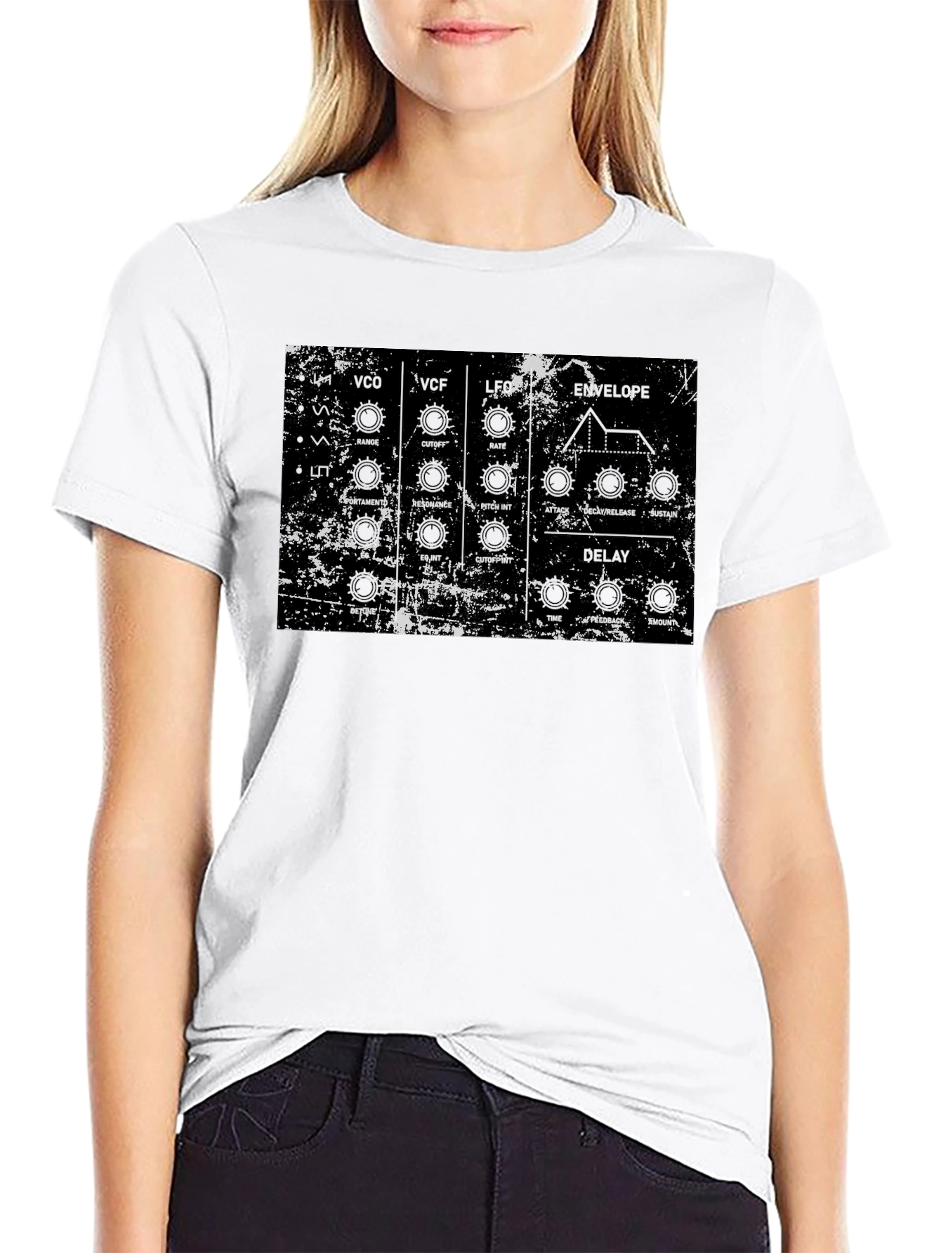 Synth Module Graphic Tee - Musician T-Shirt