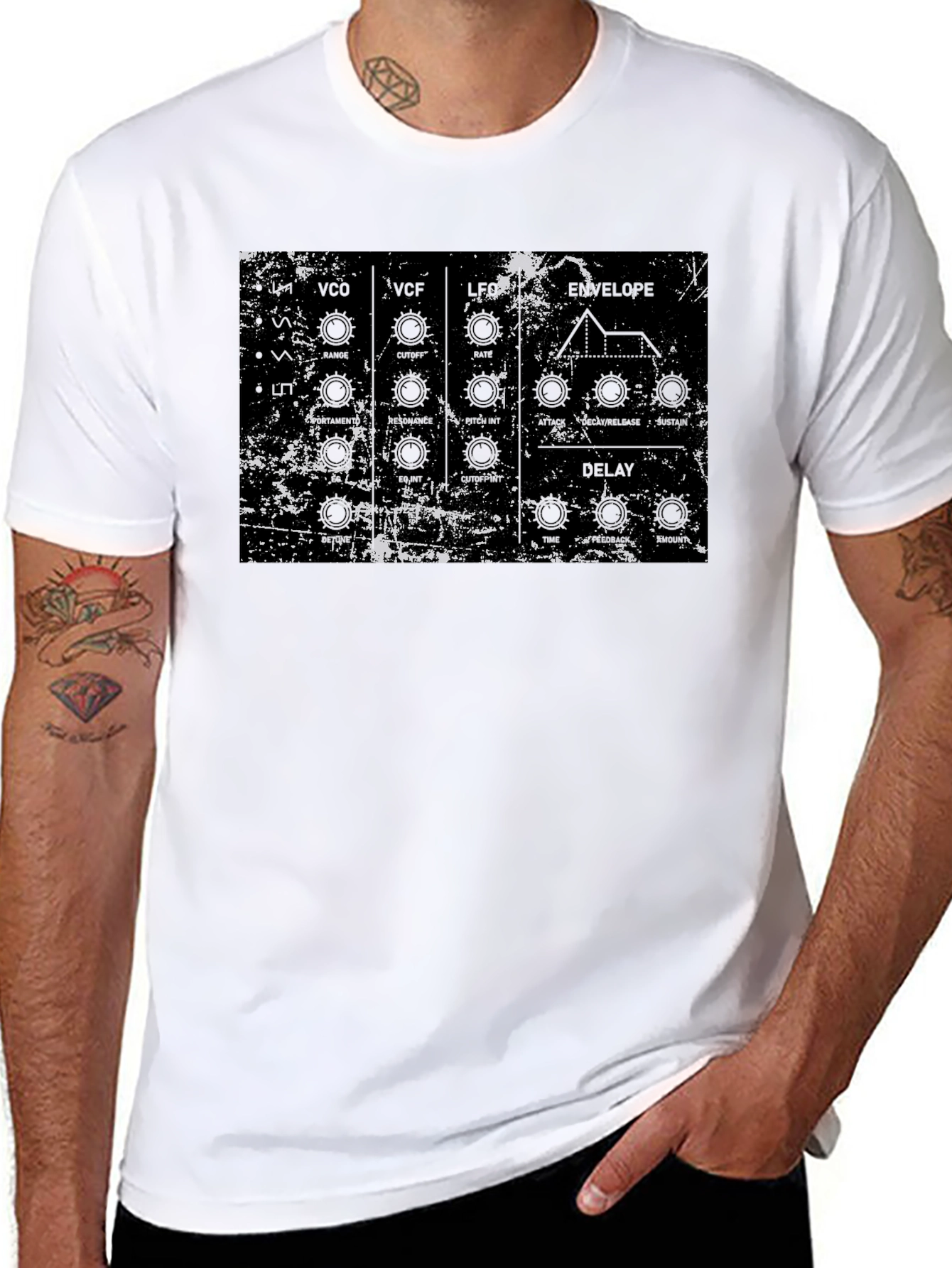 Synth Module Graphic Tee - Musician T-Shirt