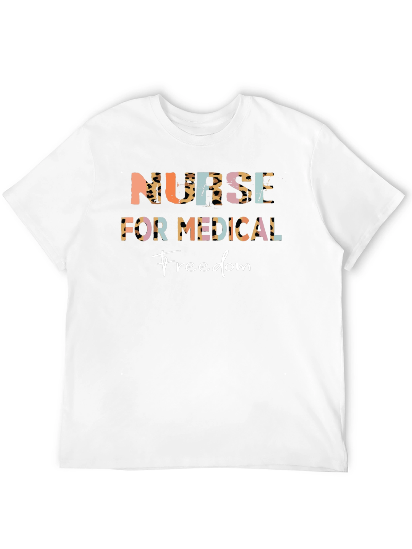 Nurse for Medical Freedom Black T-Shirt