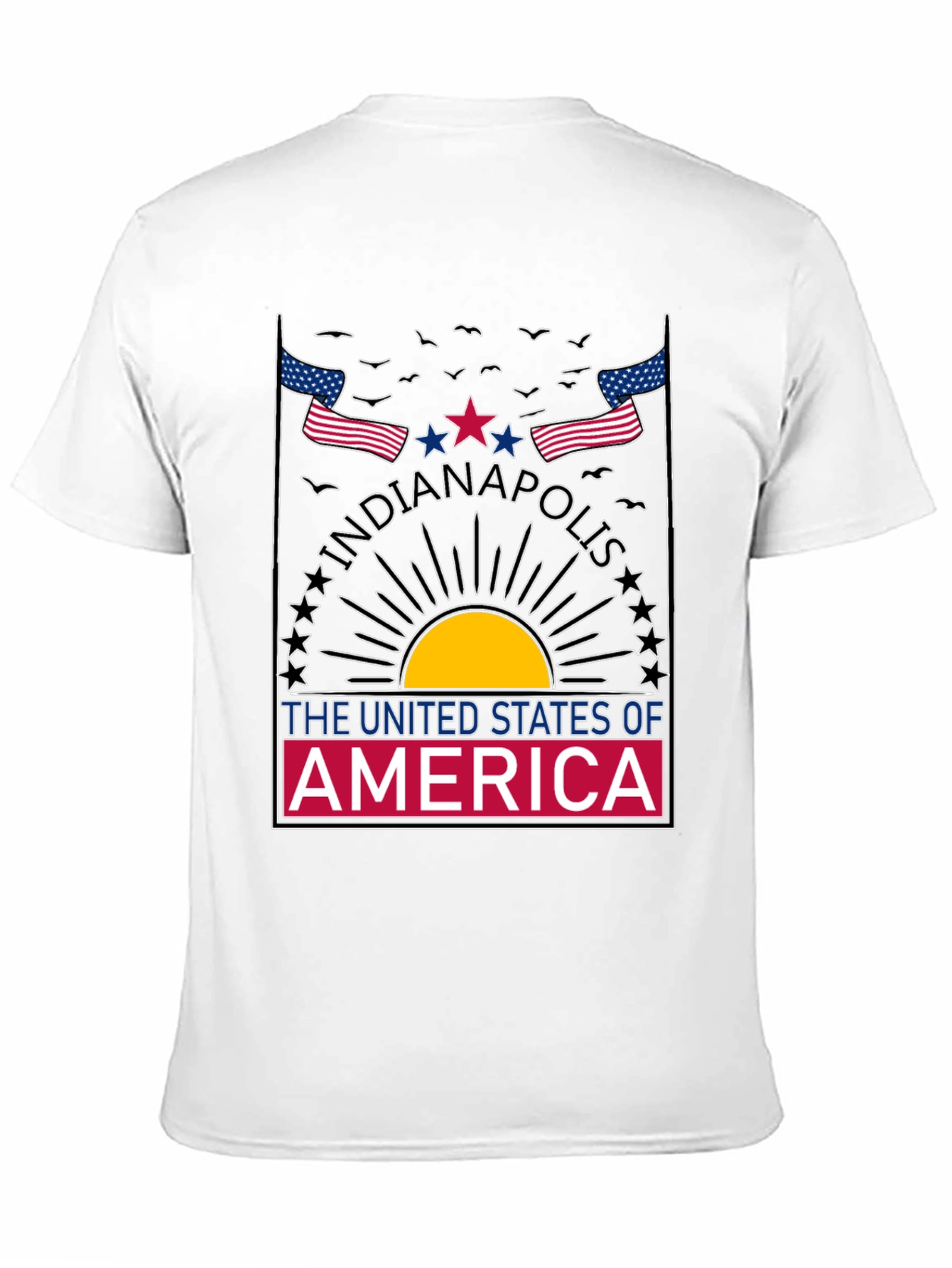 Indianapolis USA Graphic T-Shirt