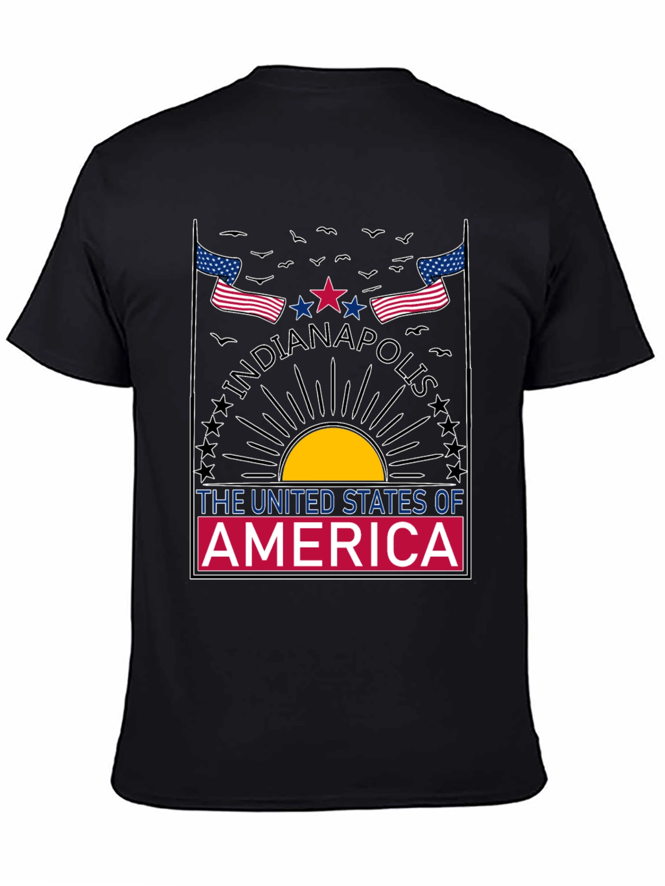 Indianapolis USA Graphic T-Shirt
