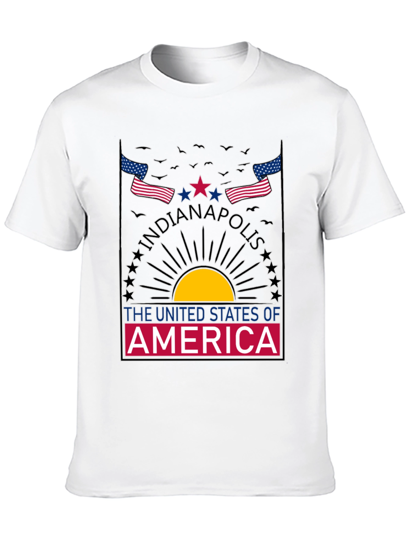 Indianapolis USA Graphic T-Shirt