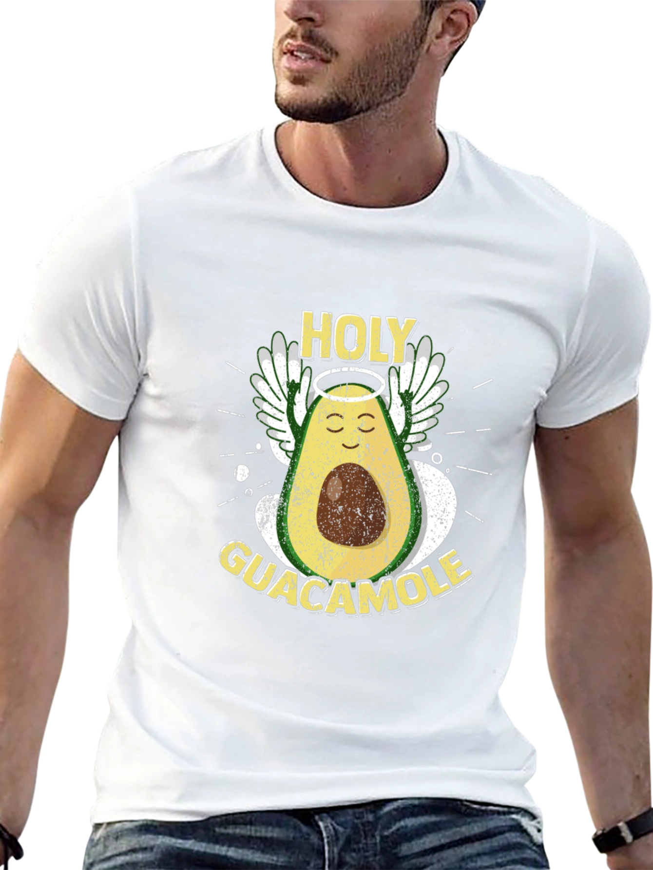Holy Guacamole T-Shirt - Funny Avocado Graphic Tee