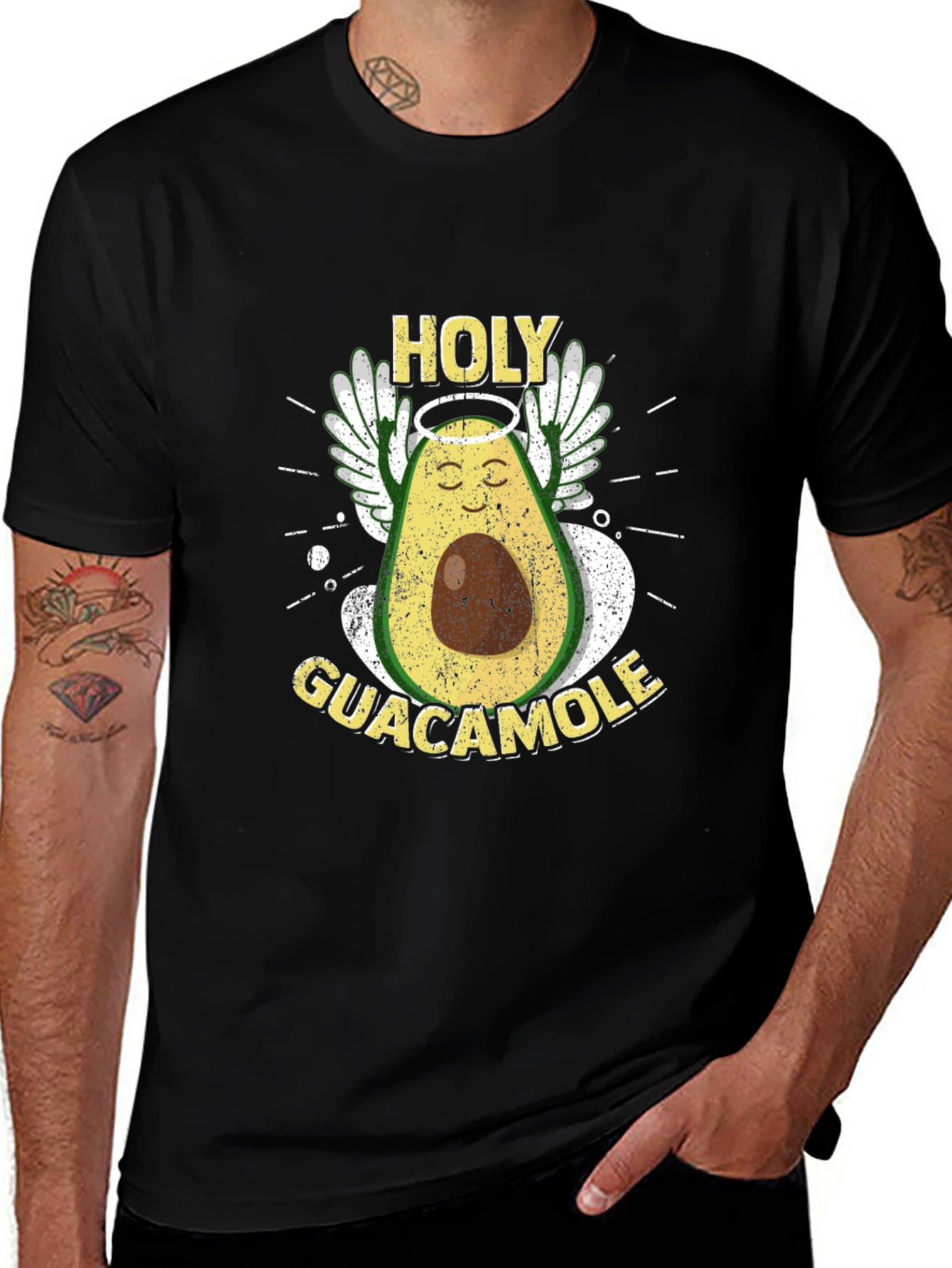 Holy Guacamole T-Shirt - Funny Avocado Graphic Tee