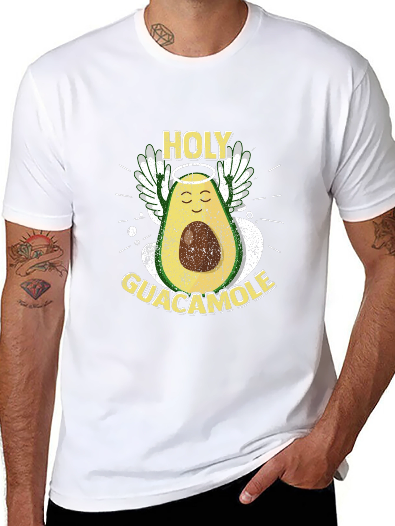 Holy Guacamole T-Shirt - Funny Avocado Graphic Tee