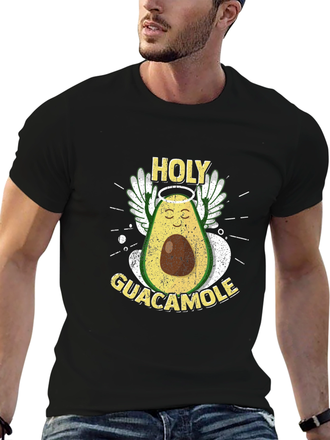 Holy Guacamole T-Shirt - Funny Avocado Graphic Tee