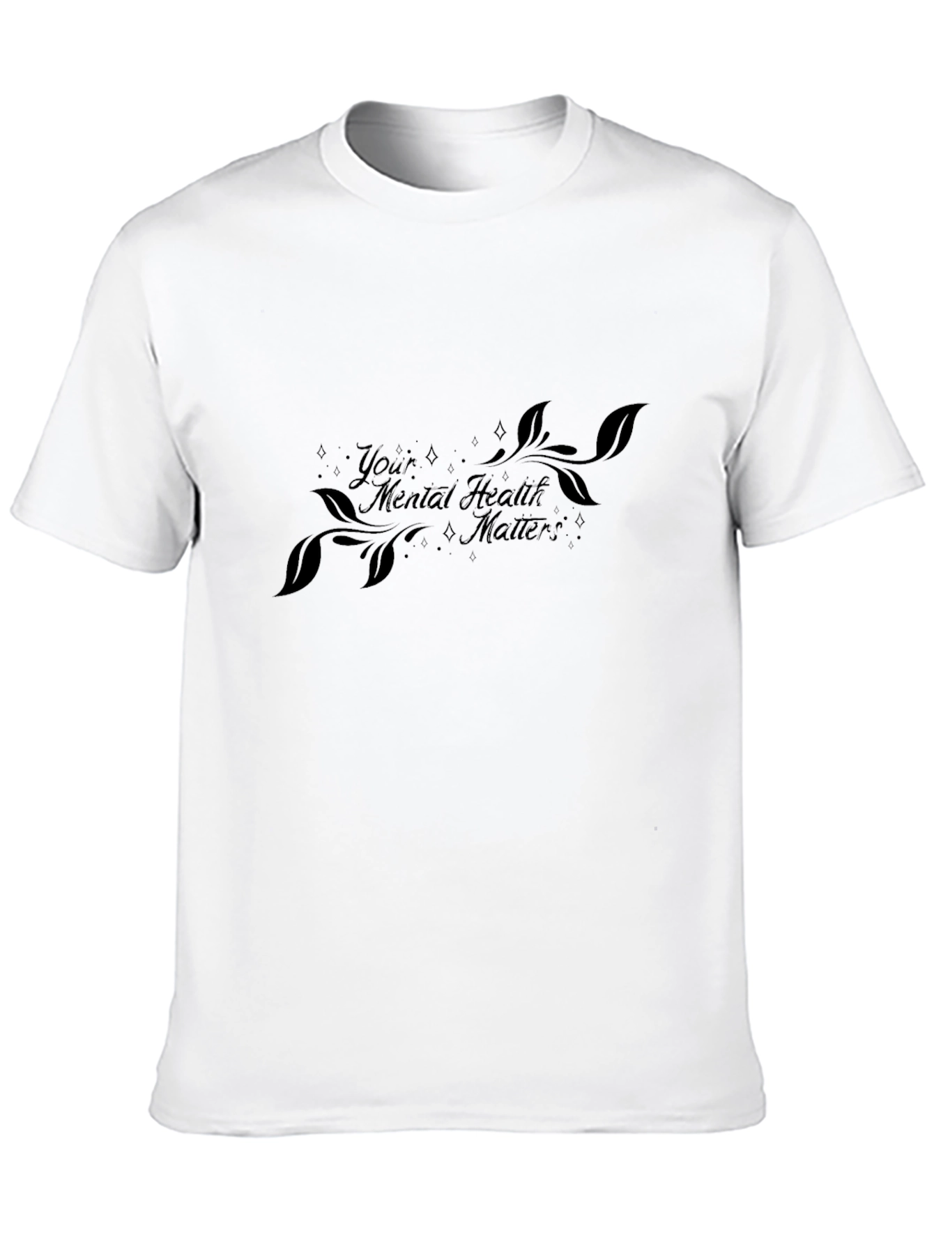 Mental Health Matters Black Tee