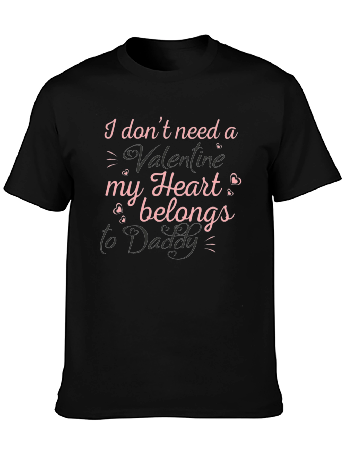 Valentines Day T-Shirt - My Heart Belongs To Daddy