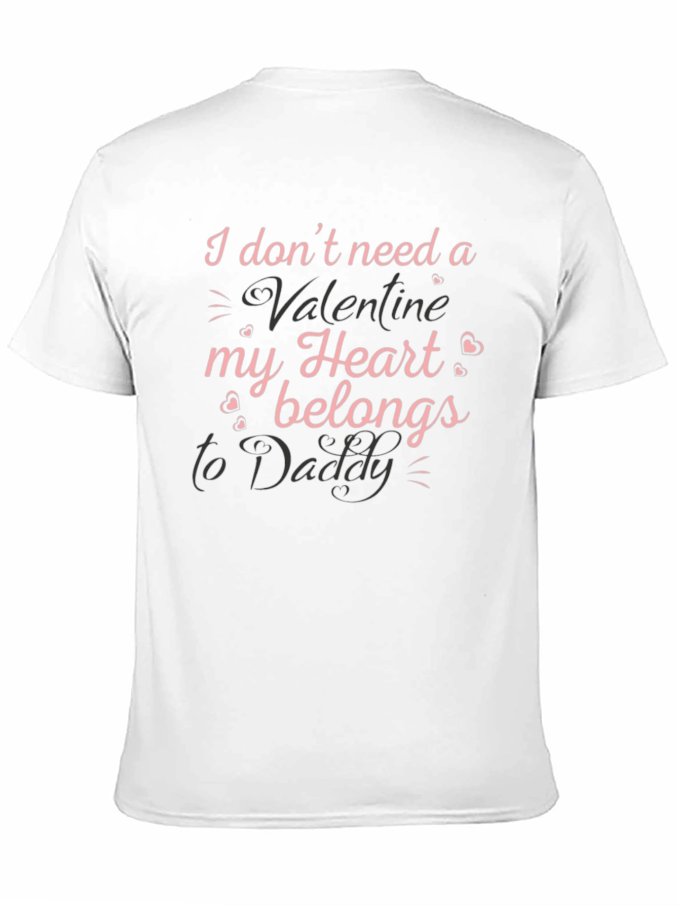 Valentines Day T-Shirt - My Heart Belongs To Daddy
