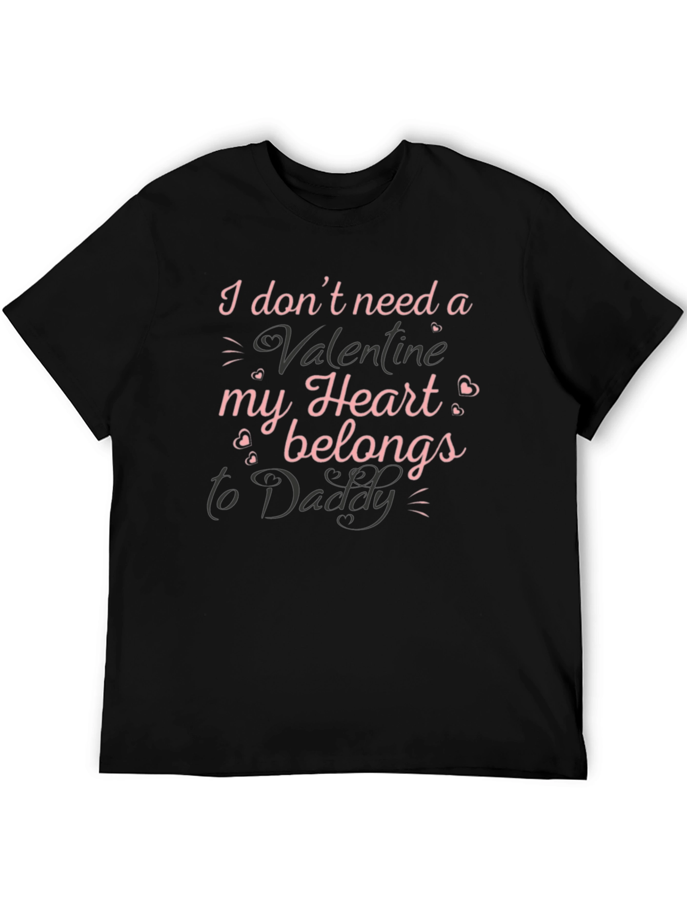 Valentines Day T-Shirt - My Heart Belongs To Daddy