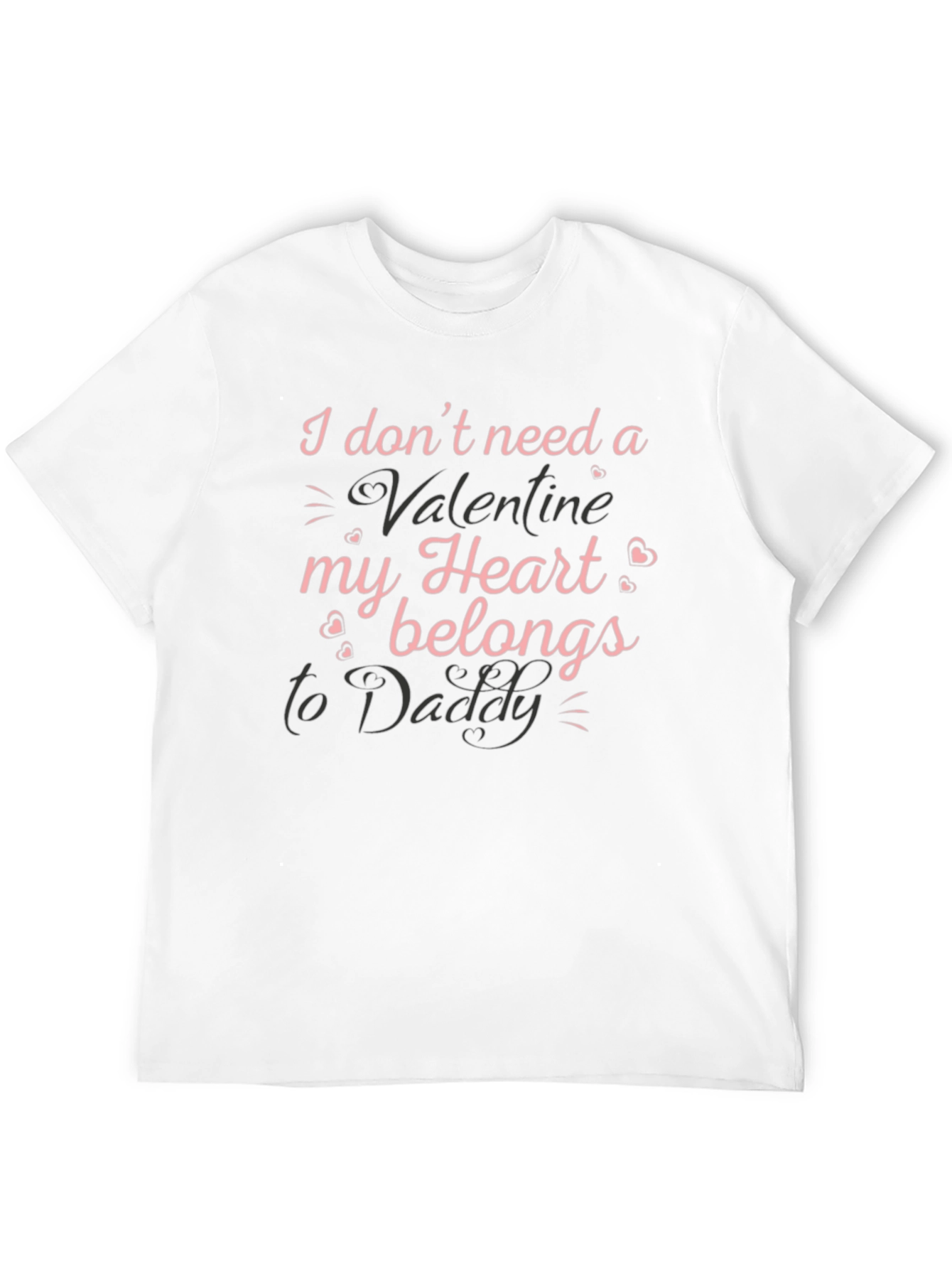 Valentines Day T-Shirt - My Heart Belongs To Daddy