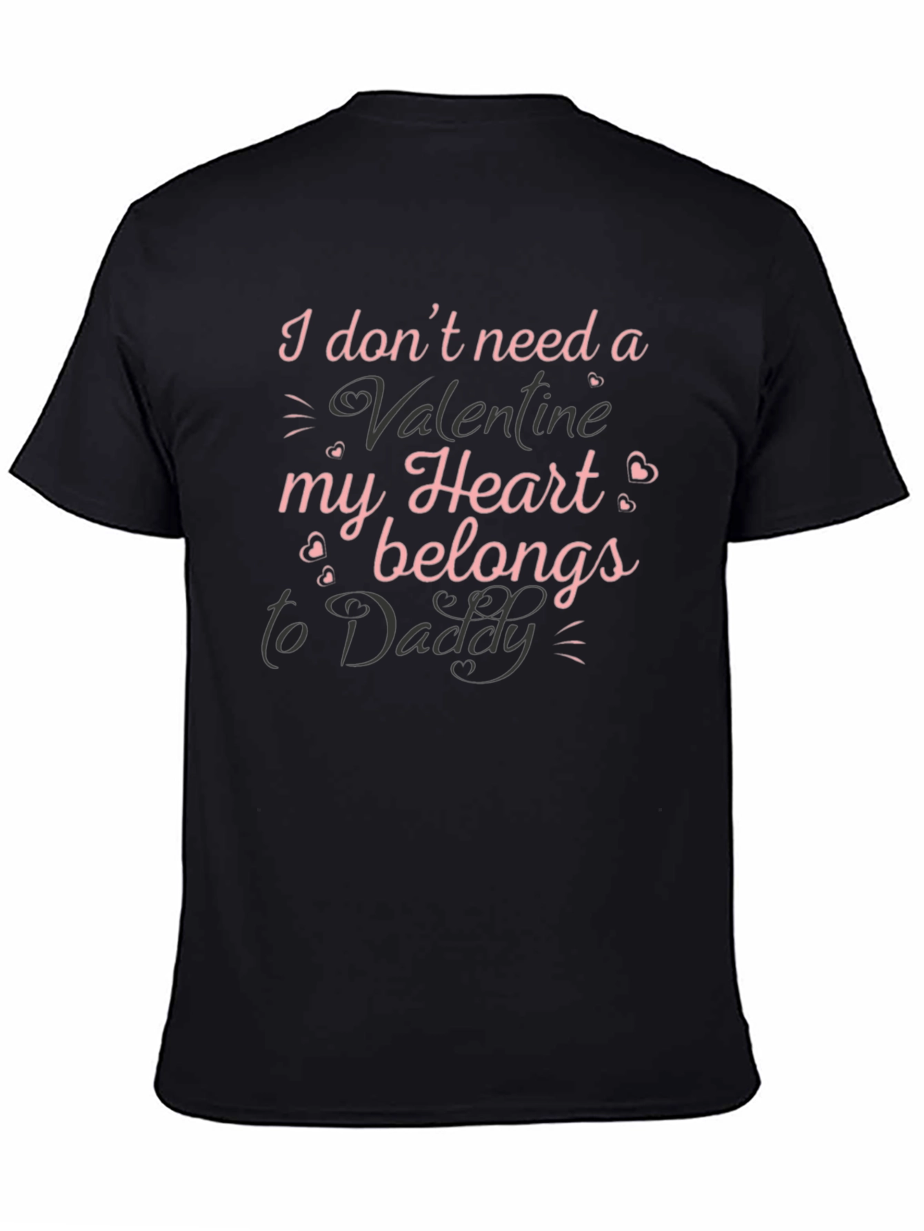 Valentines Day T-Shirt - My Heart Belongs To Daddy