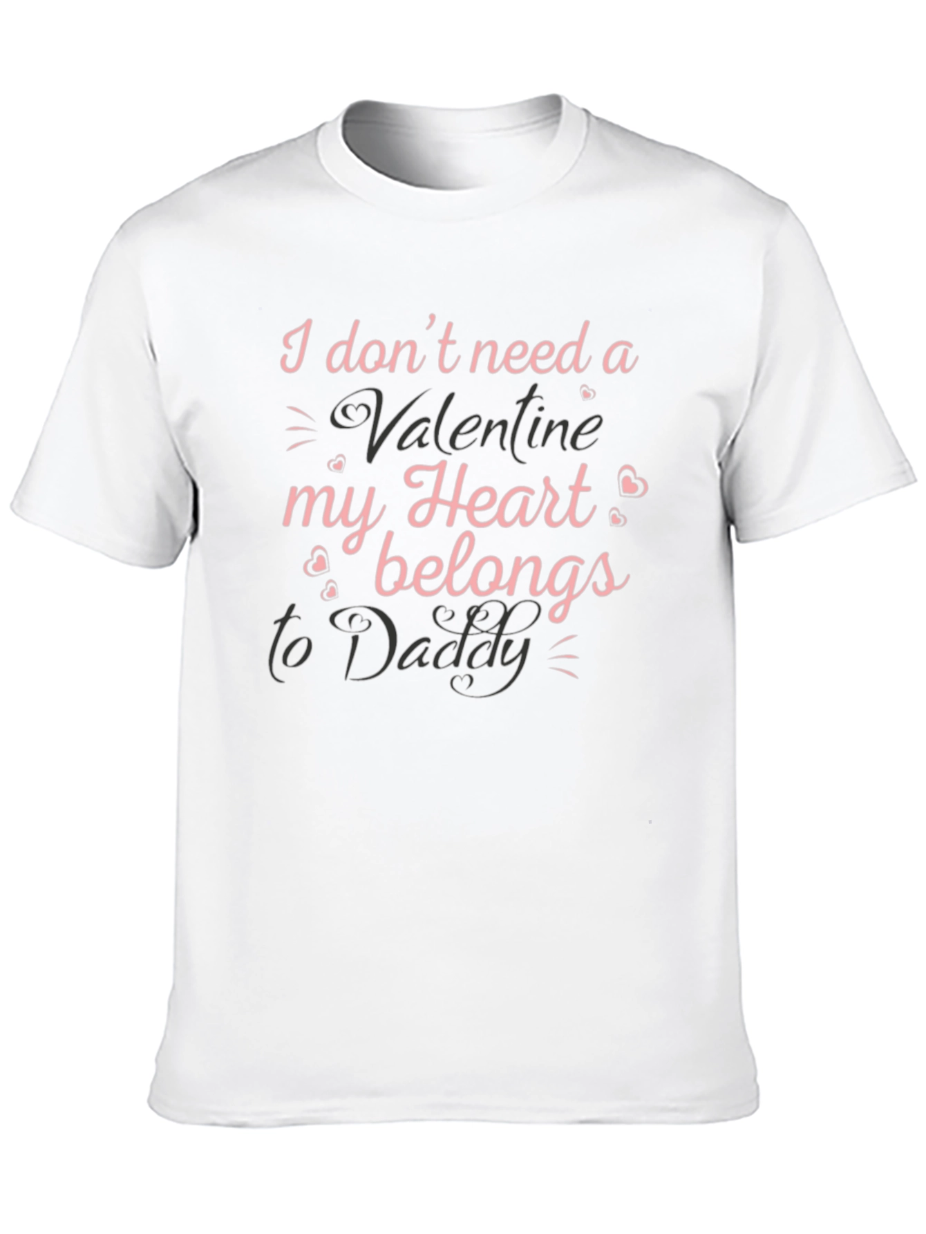 Valentines Day T-Shirt - My Heart Belongs To Daddy