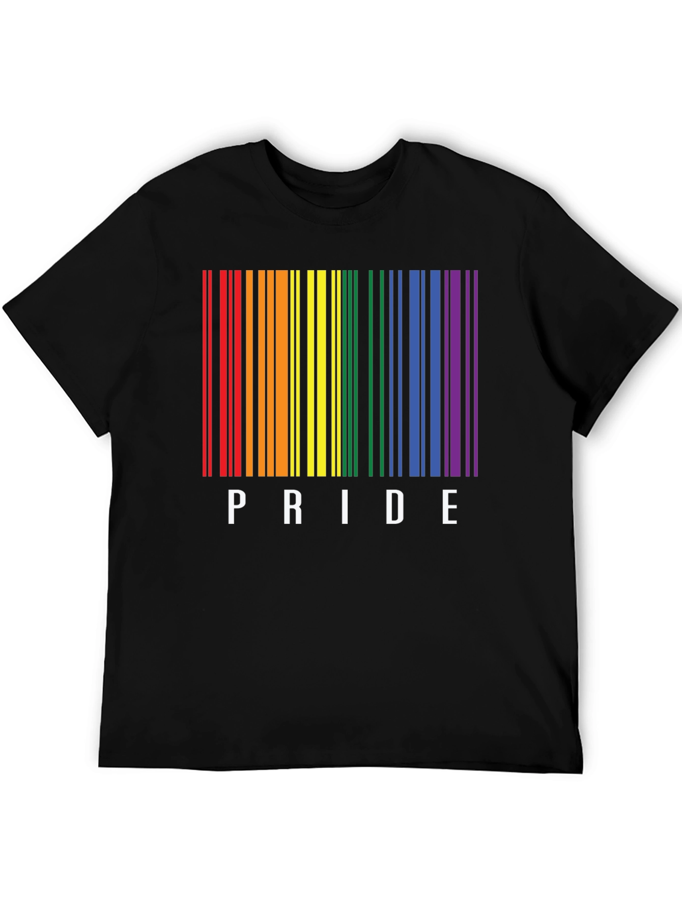 Pride Barcode Graphic T-Shirt