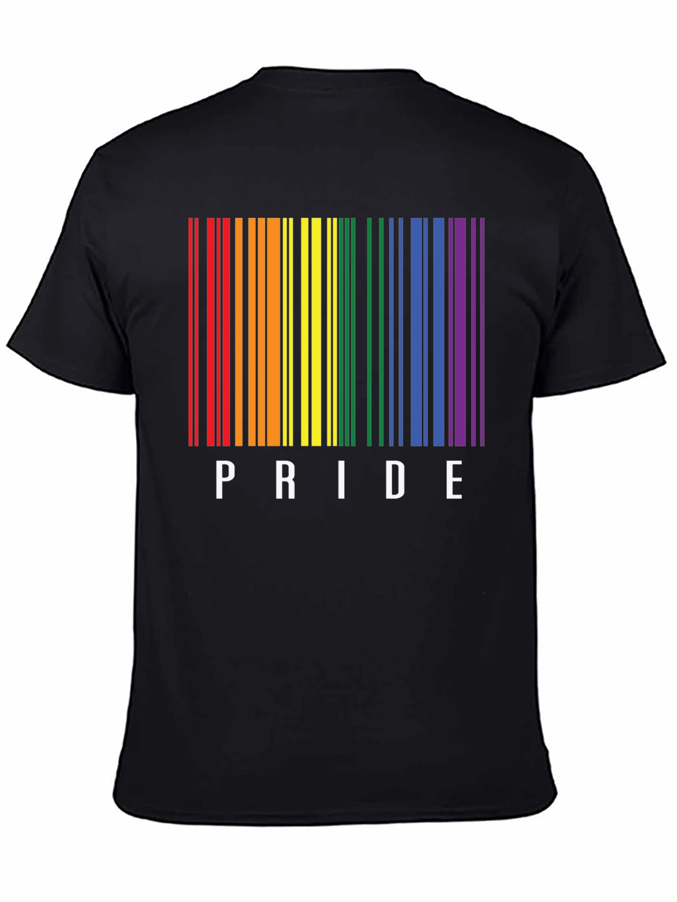Pride Barcode Graphic T-Shirt