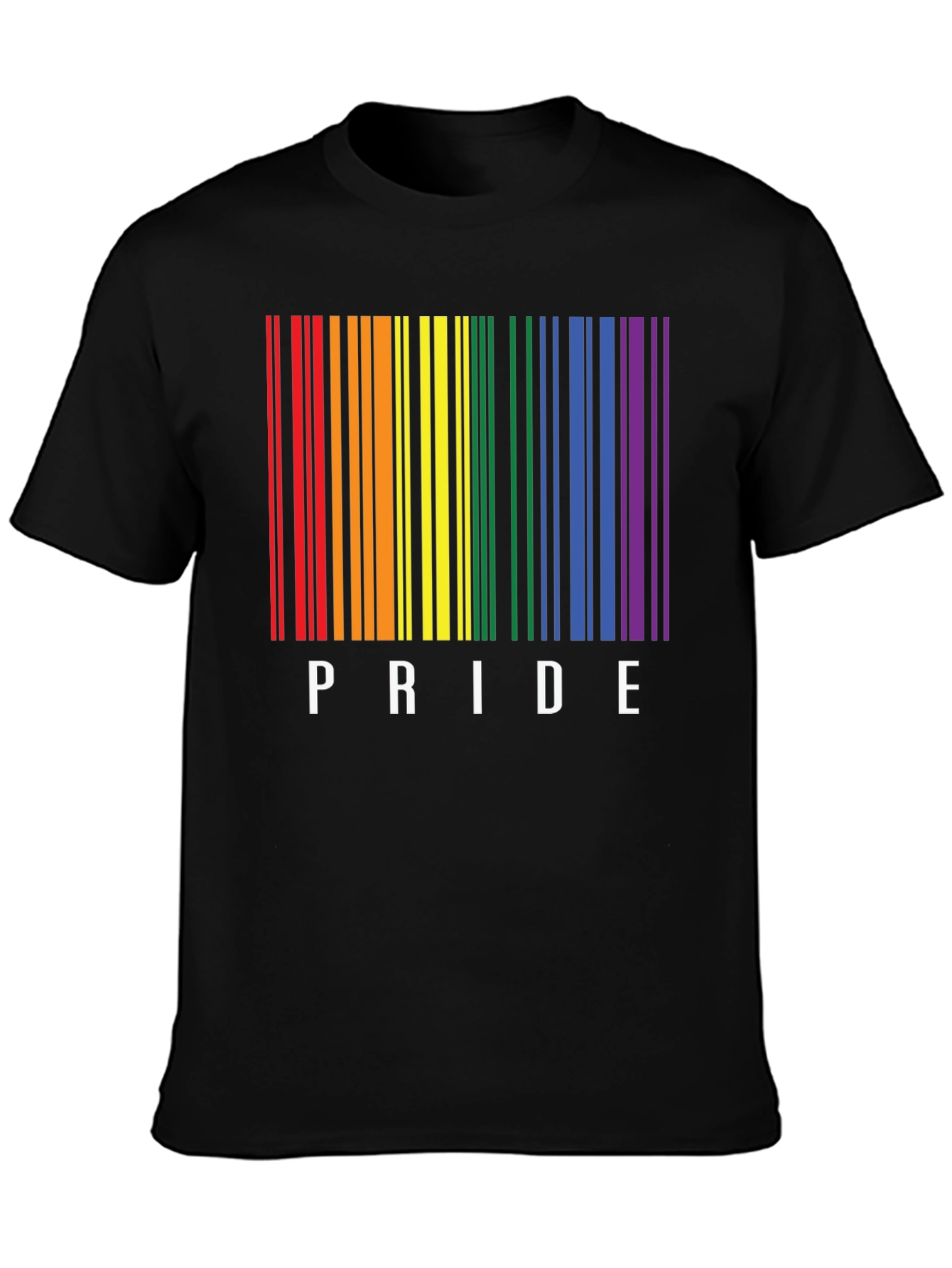 Pride Barcode Graphic T-Shirt