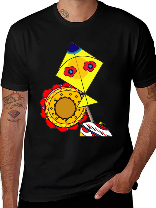 Kite Graphic Tee - Whimsical Design Casual Style