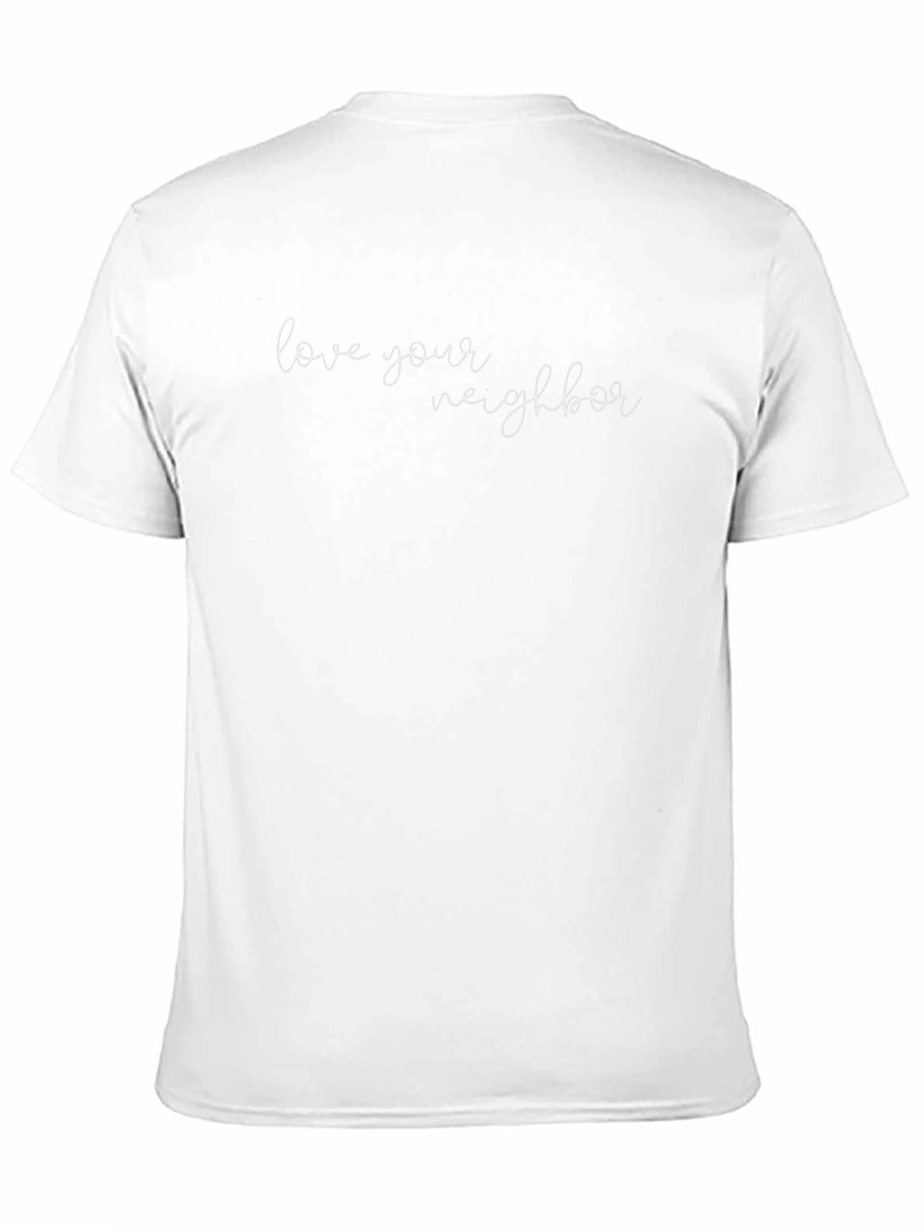 Love Your Neighbor Graphic Tee - Black