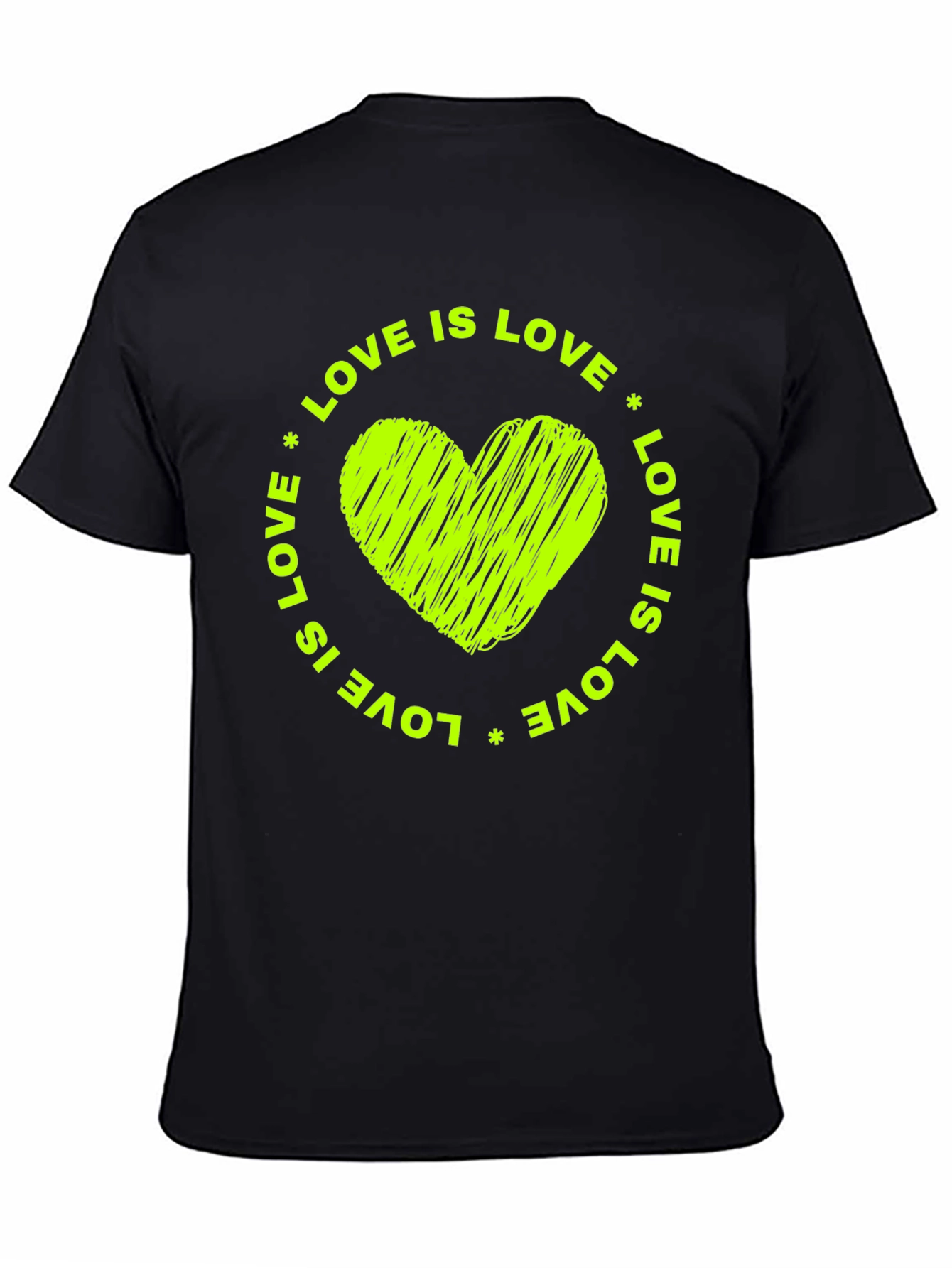 Love is Love Heart Graphic T-Shirt