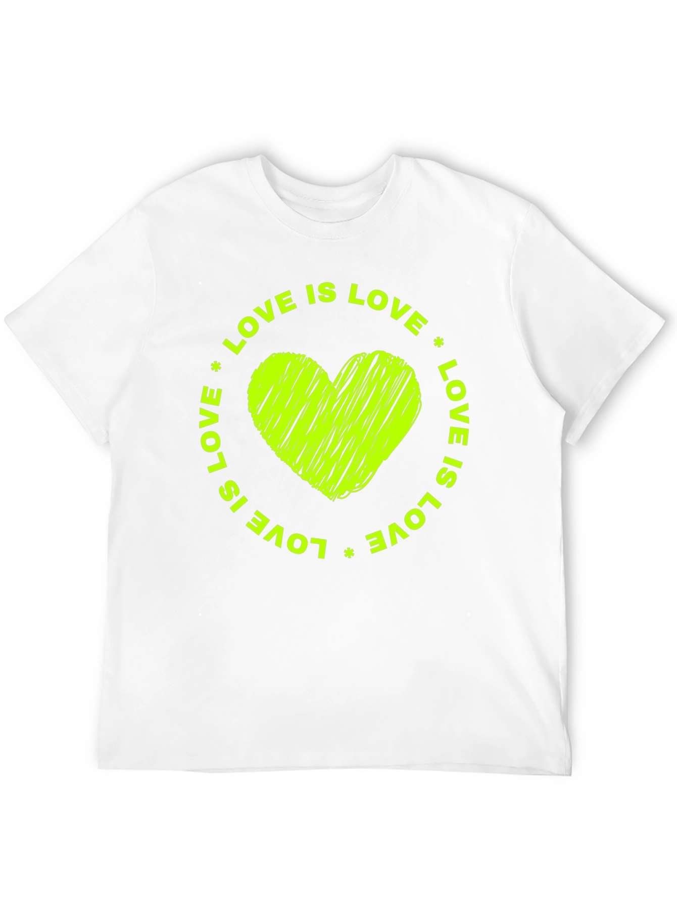 Love is Love Heart Graphic T-Shirt