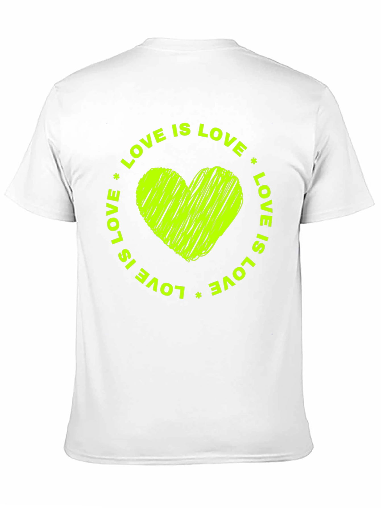 Love is Love Heart Graphic T-Shirt