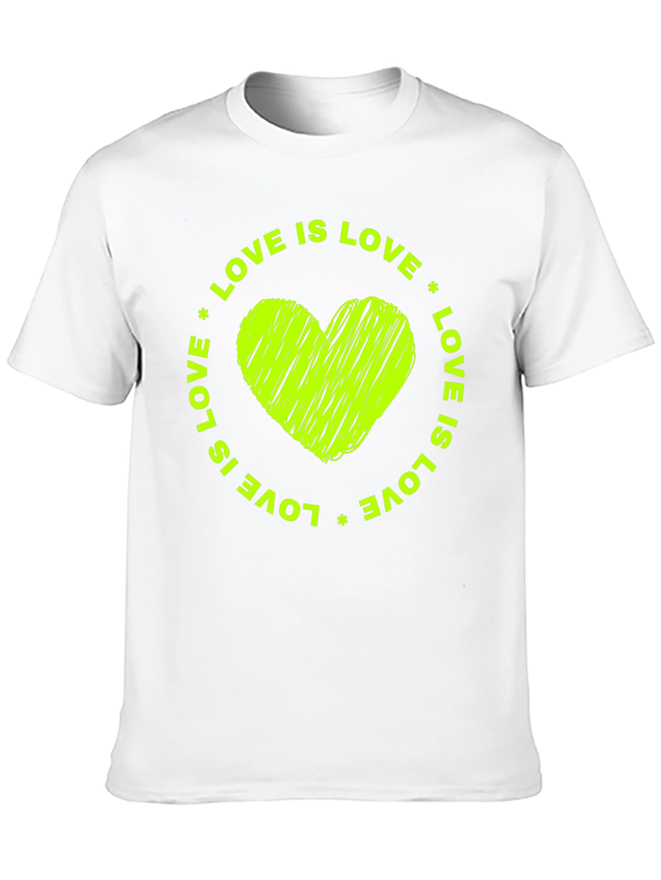 Love is Love Heart Graphic T-Shirt