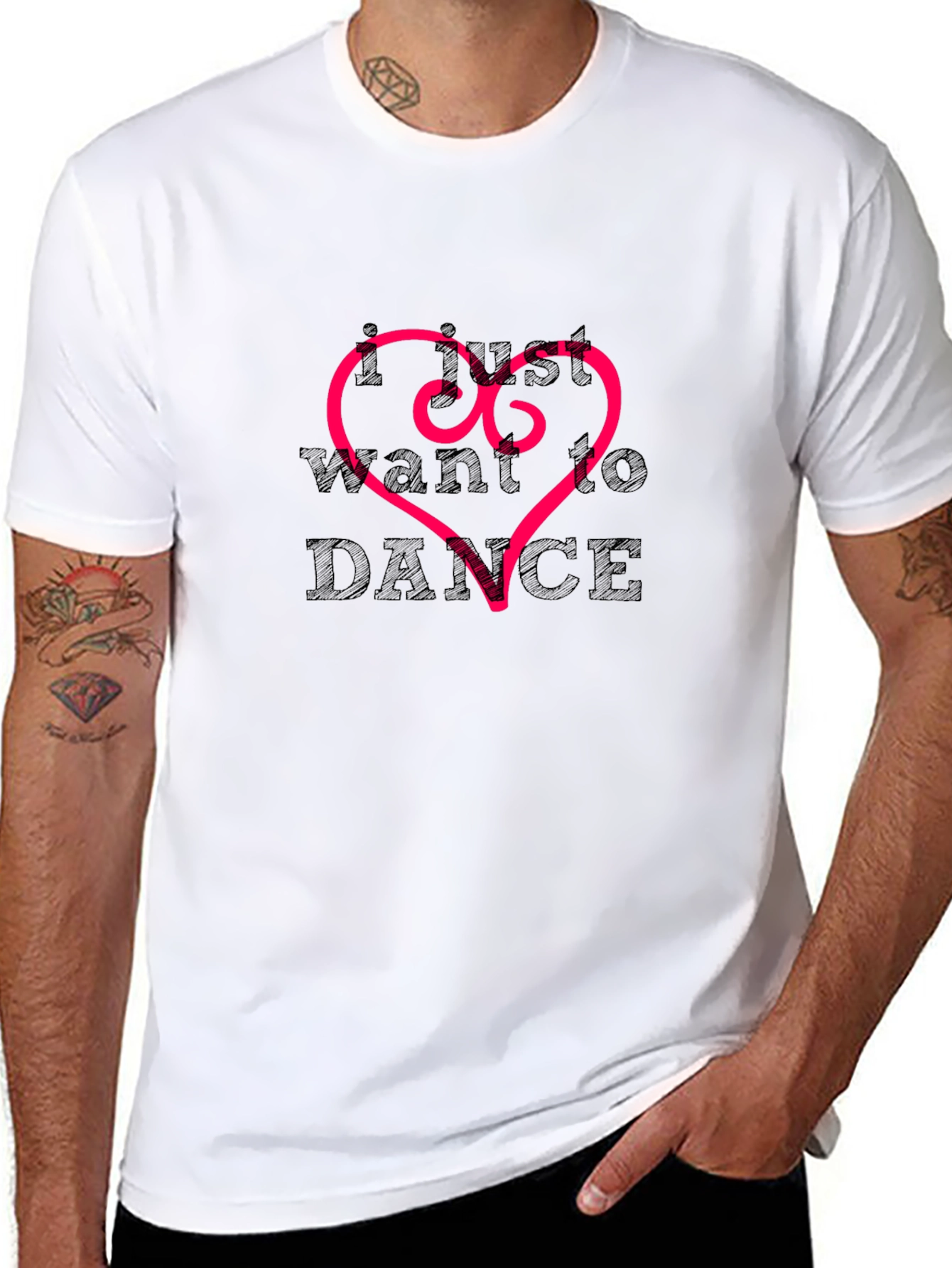 I Just Want to Dance Graphic Tee