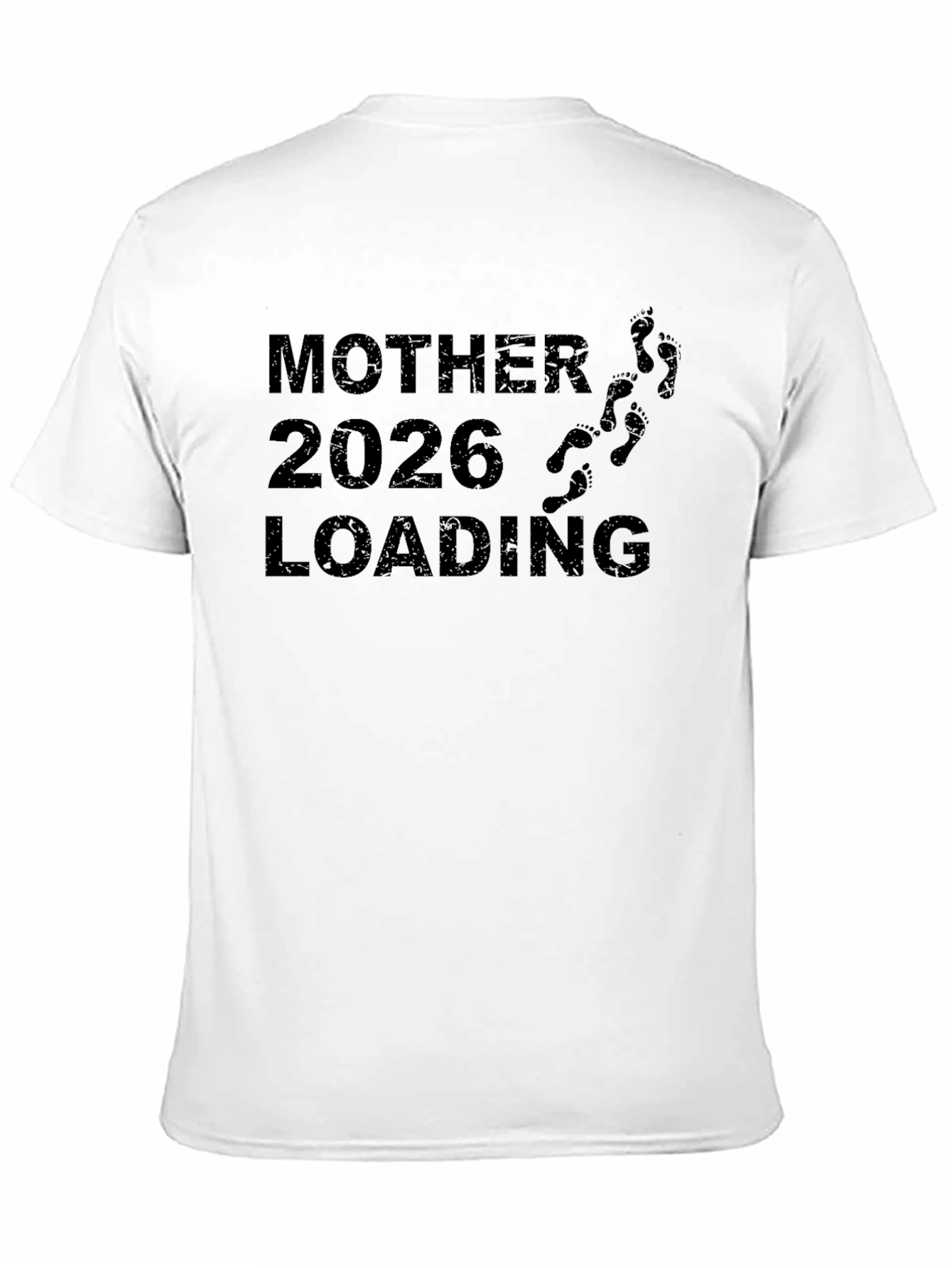 Mother 2026 Loading T-Shirt Pregnancy Announcement Tee