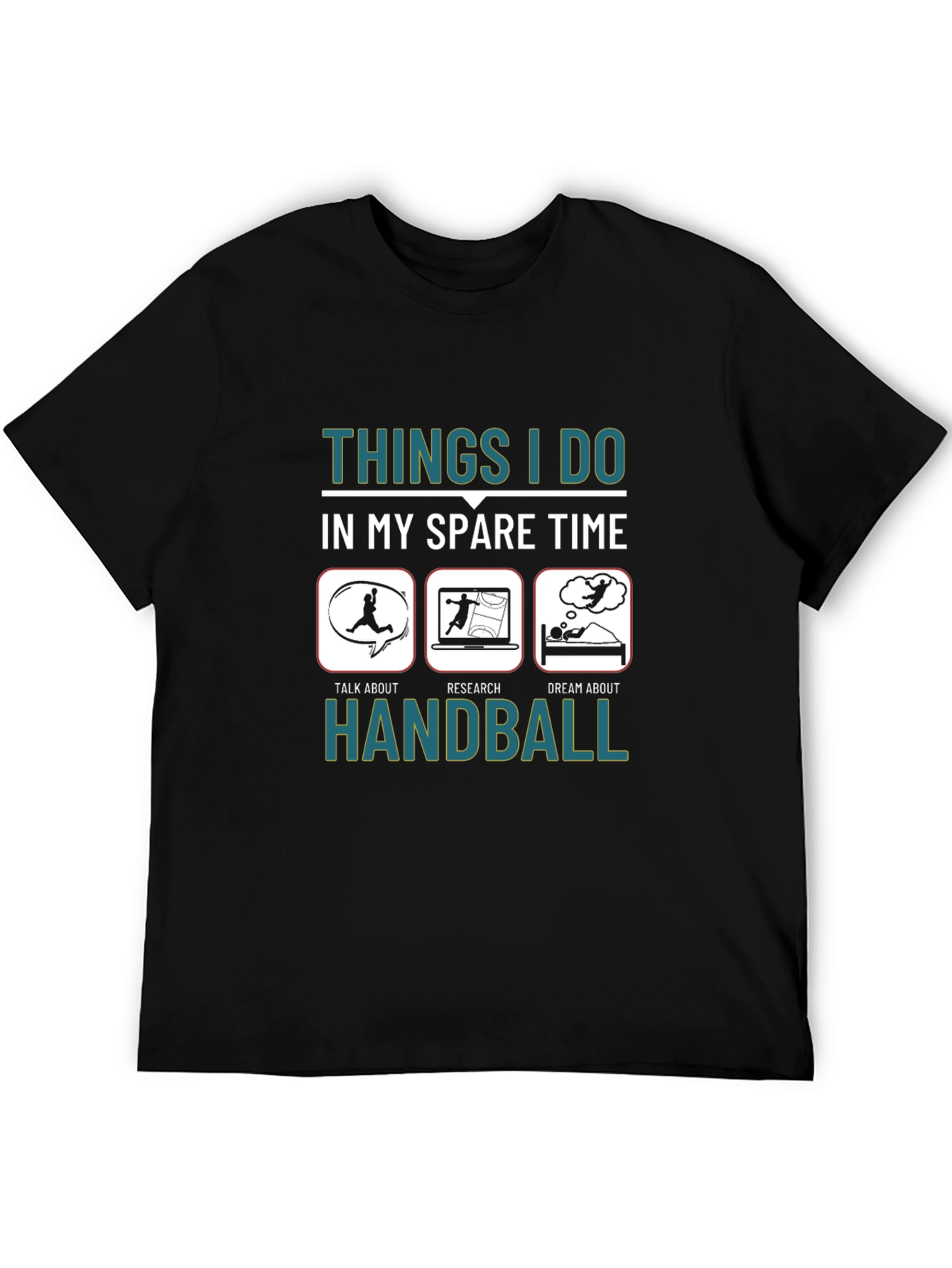 Handball Spare Time Hobby Graphic T-Shirt