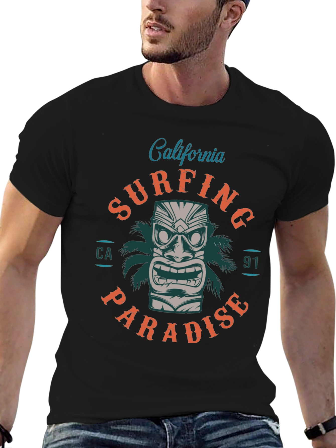 California Surfing Paradise Tee