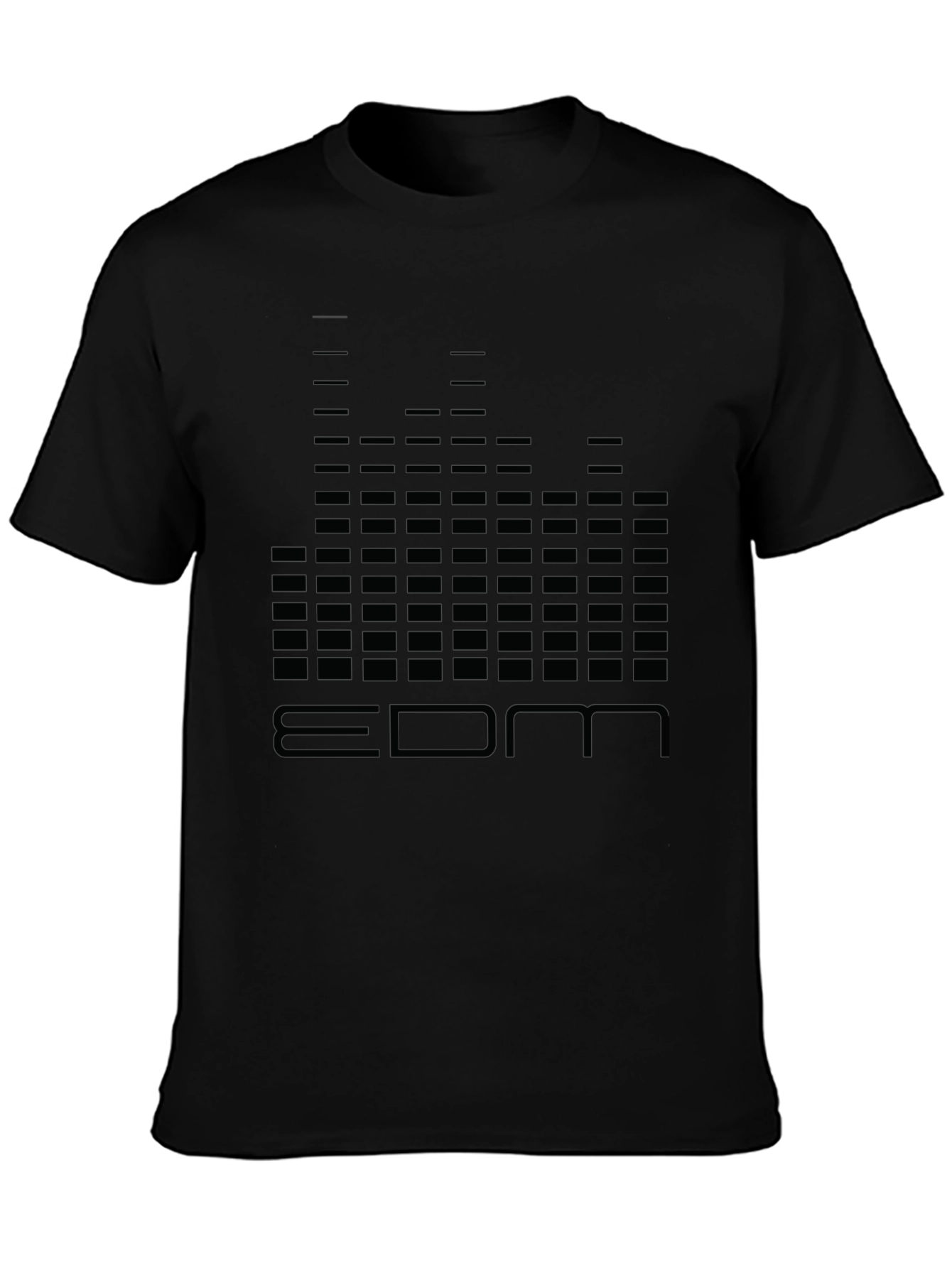 EDM Graphic Tee - Black DJ Music Shirt