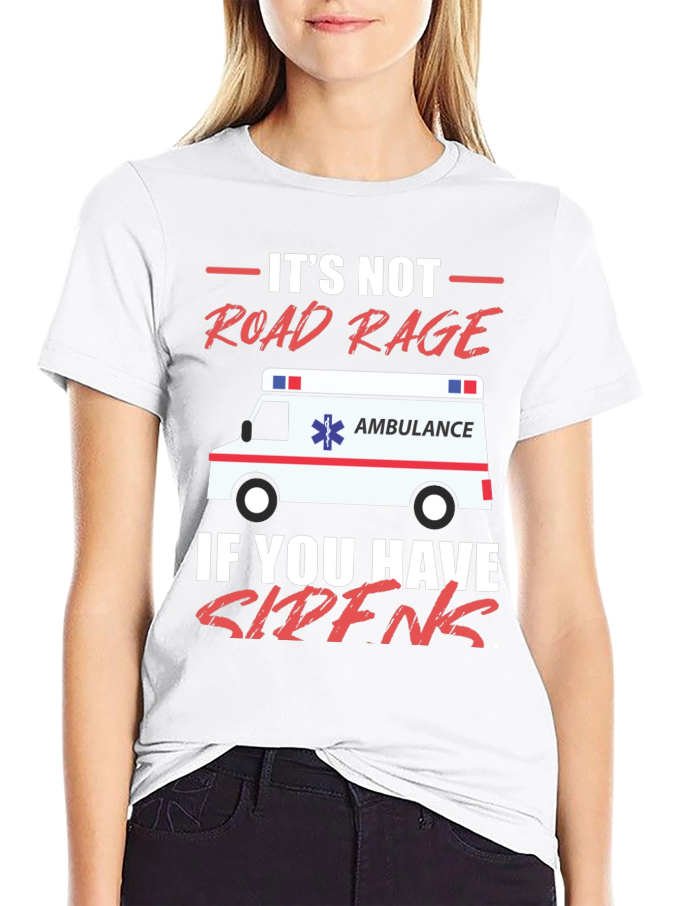 Funny EMT Road Rage T-Shirt