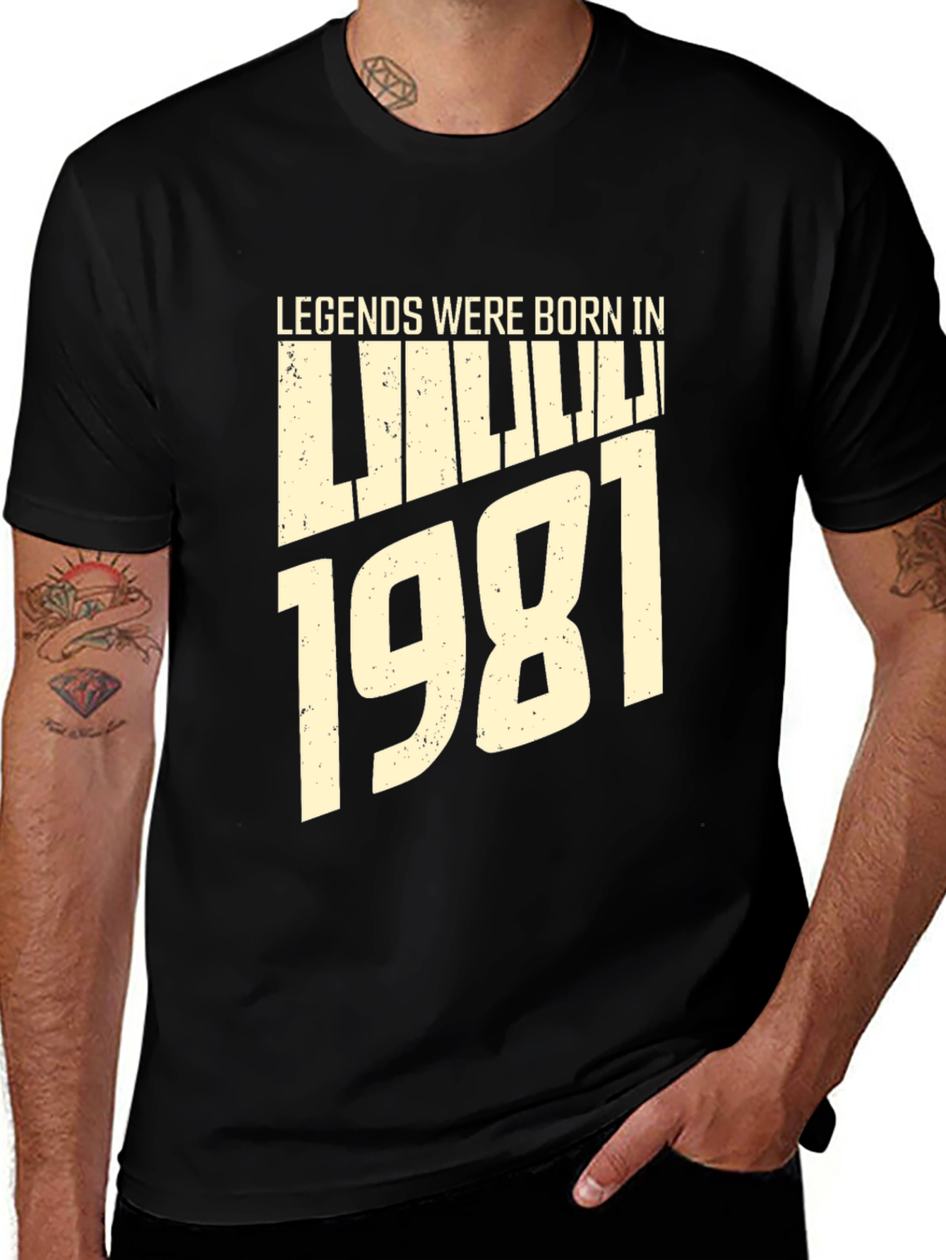 Legends Born in 1981 Graphic T-Shirt