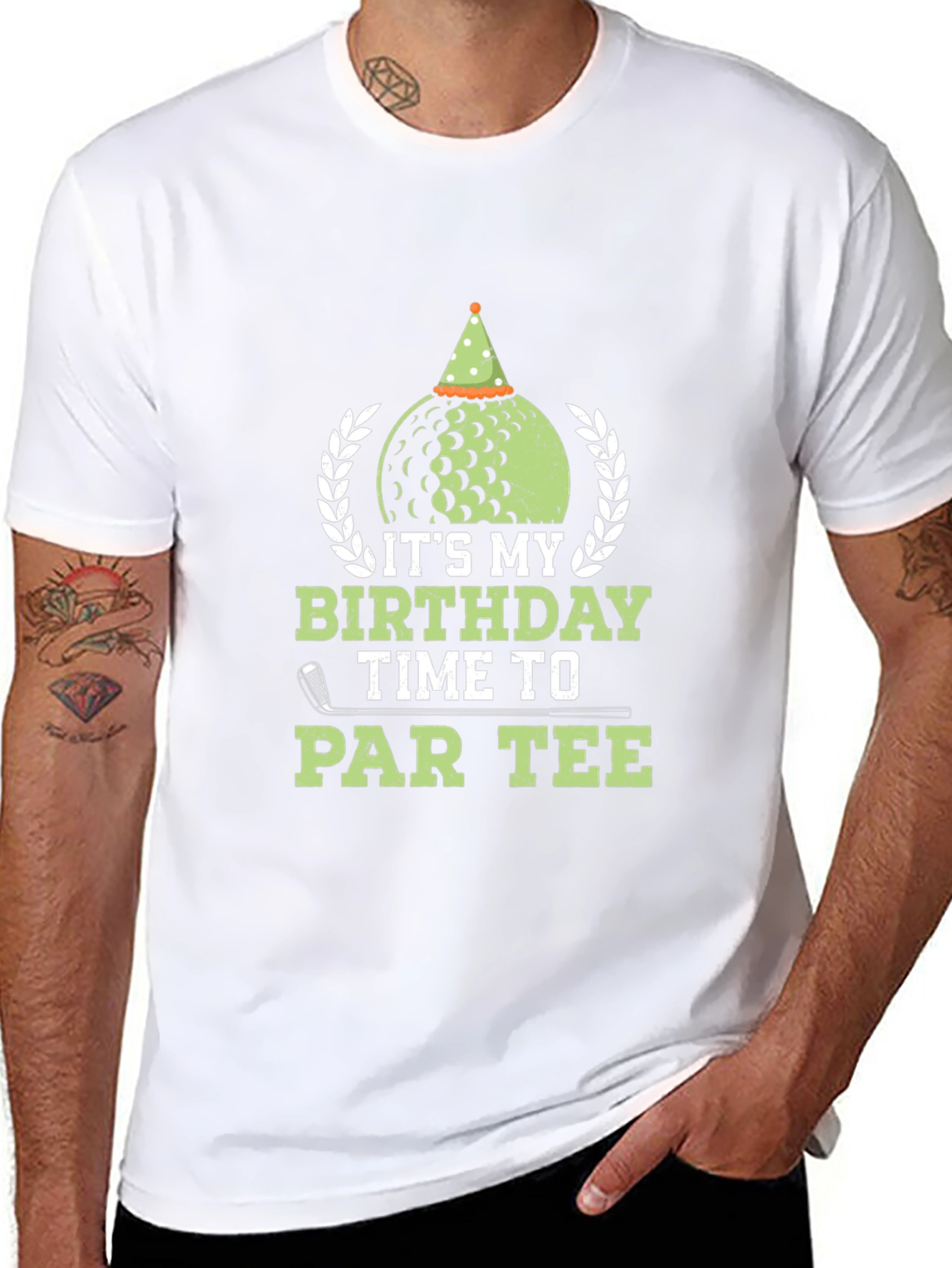 Its My Birthday Time To Par Tee Golf T-Shirt