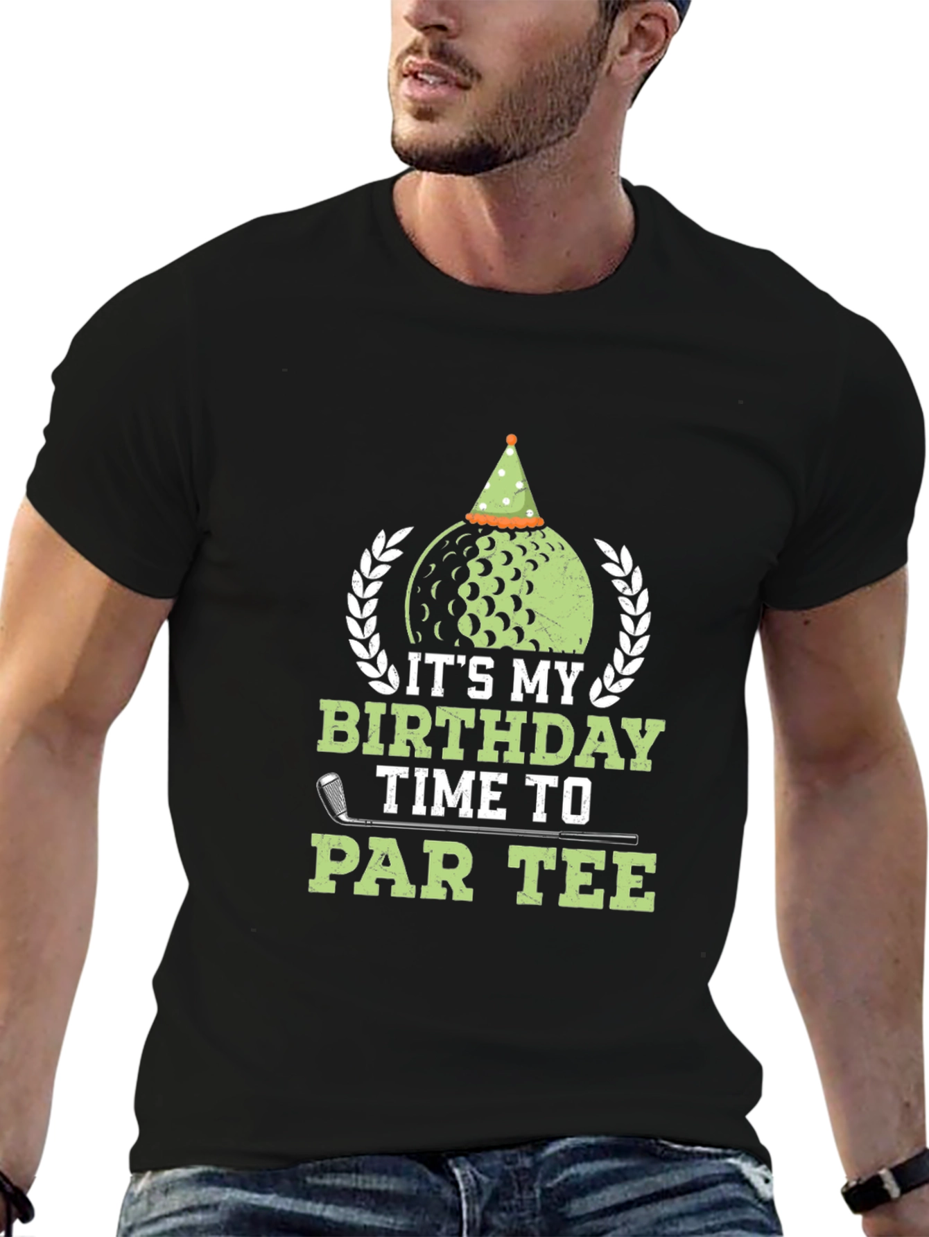 Its My Birthday Time To Par Tee Golf T-Shirt