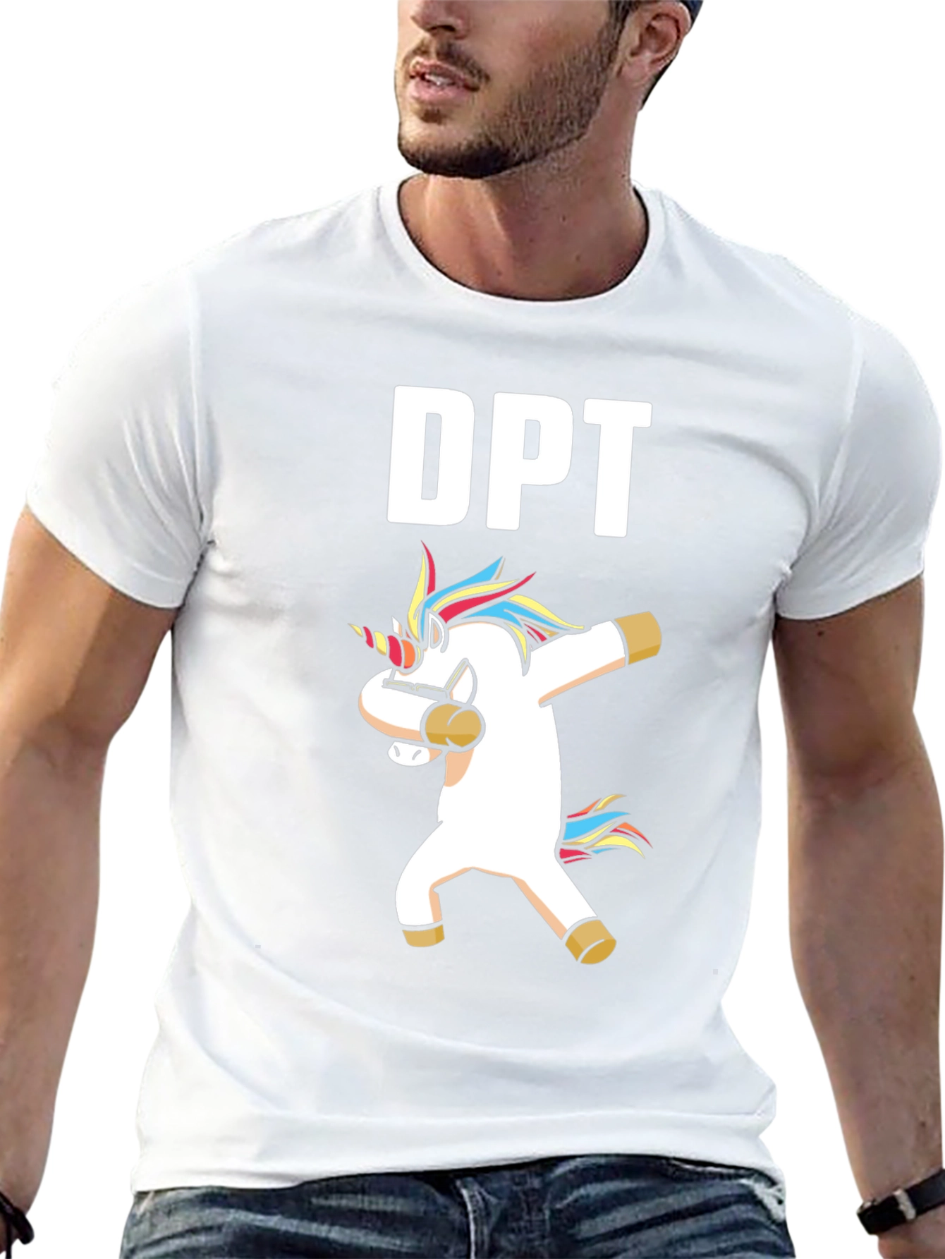 DPT Unicorn Dab Funny T-Shirt