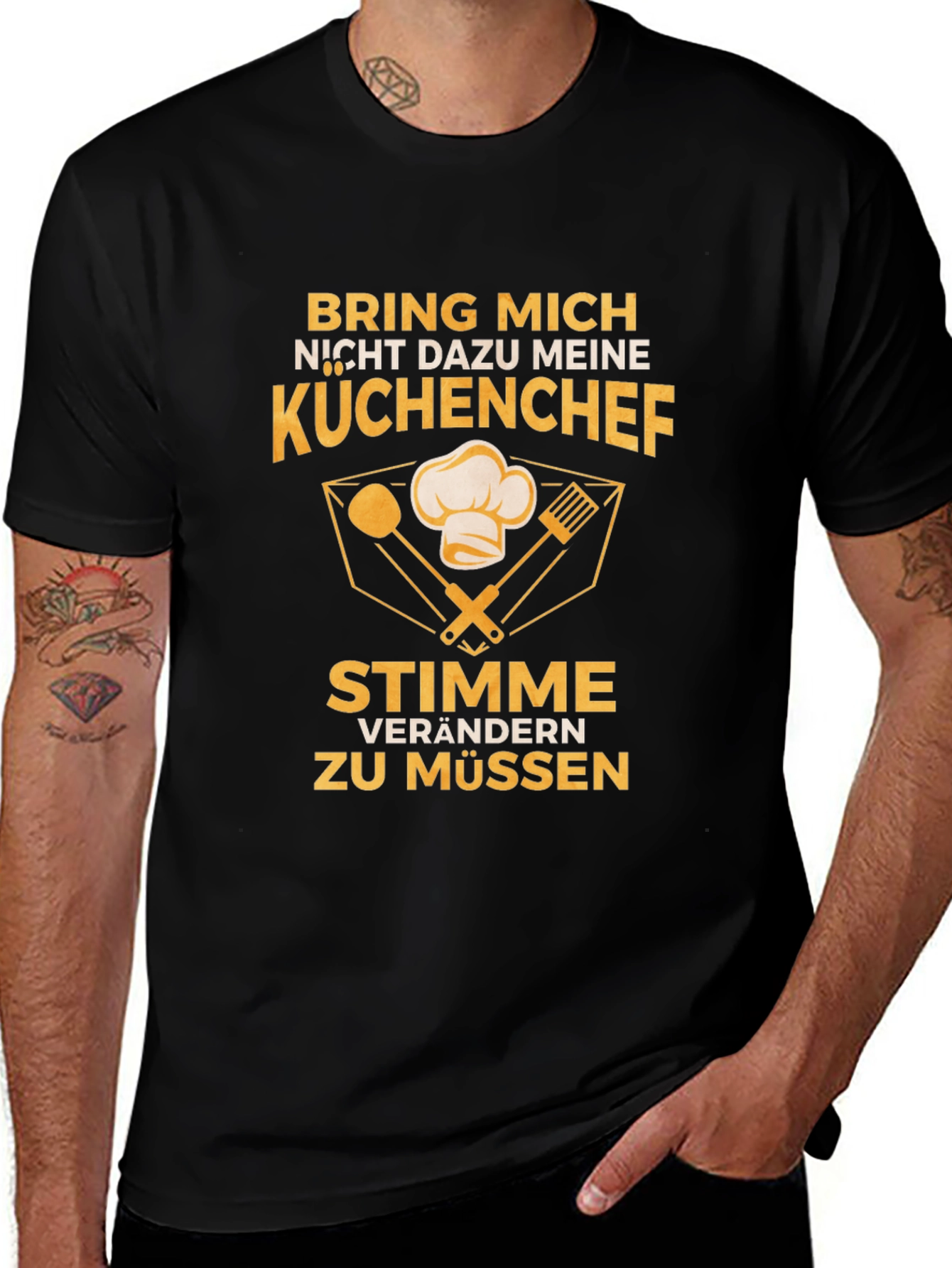 Bring Mich Nicht Dazu T-Shirt - German Chef Tee