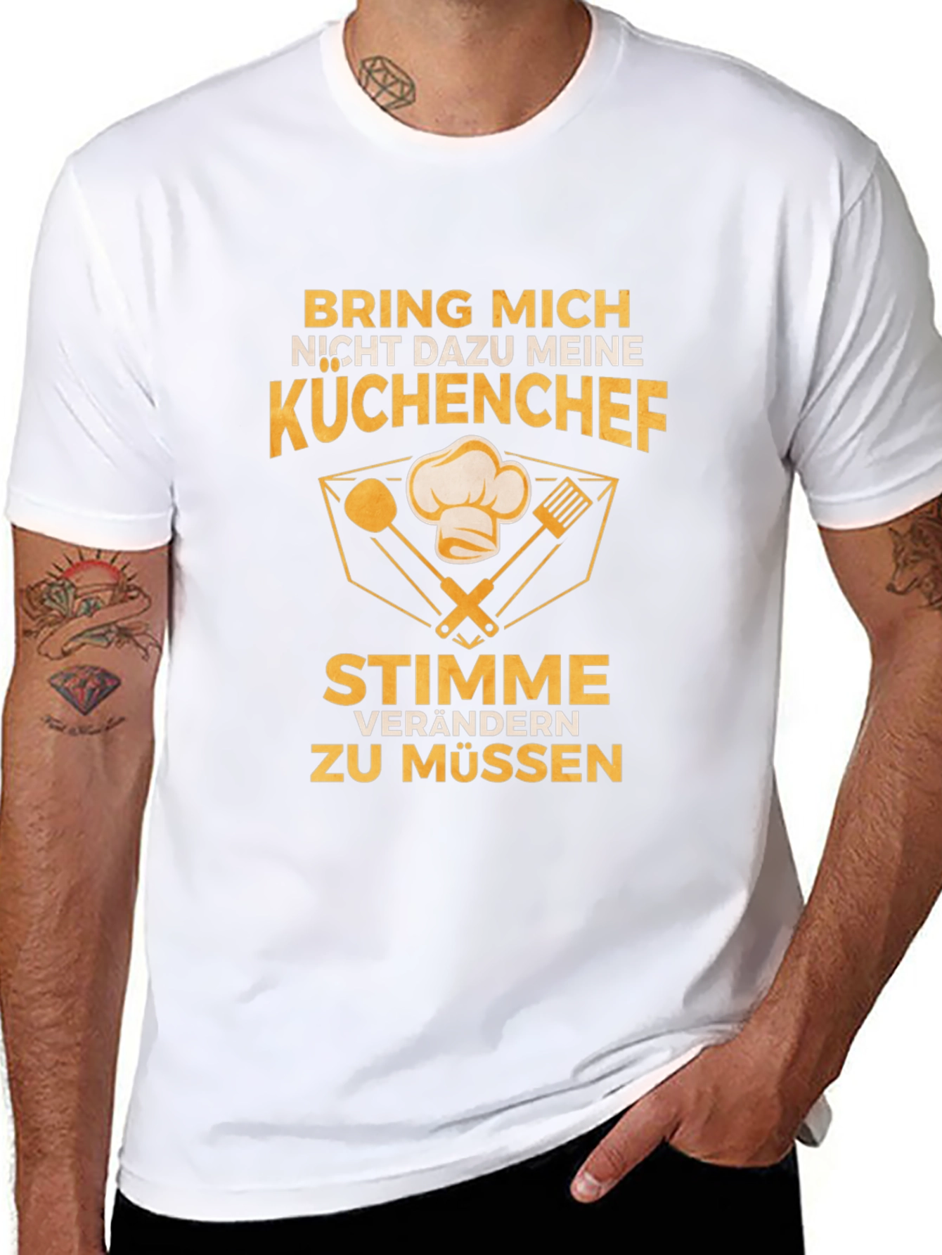 Bring Mich Nicht Dazu T-Shirt - German Chef Tee