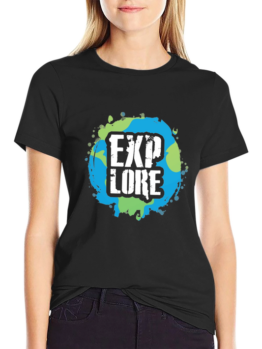 Explore Earth Graphic T-Shirt - Short Sleeve