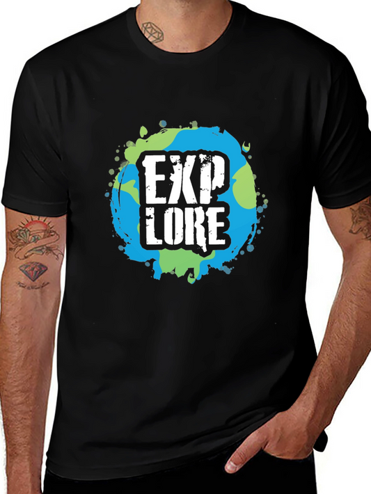 Explore Earth Graphic T-Shirt - Short Sleeve