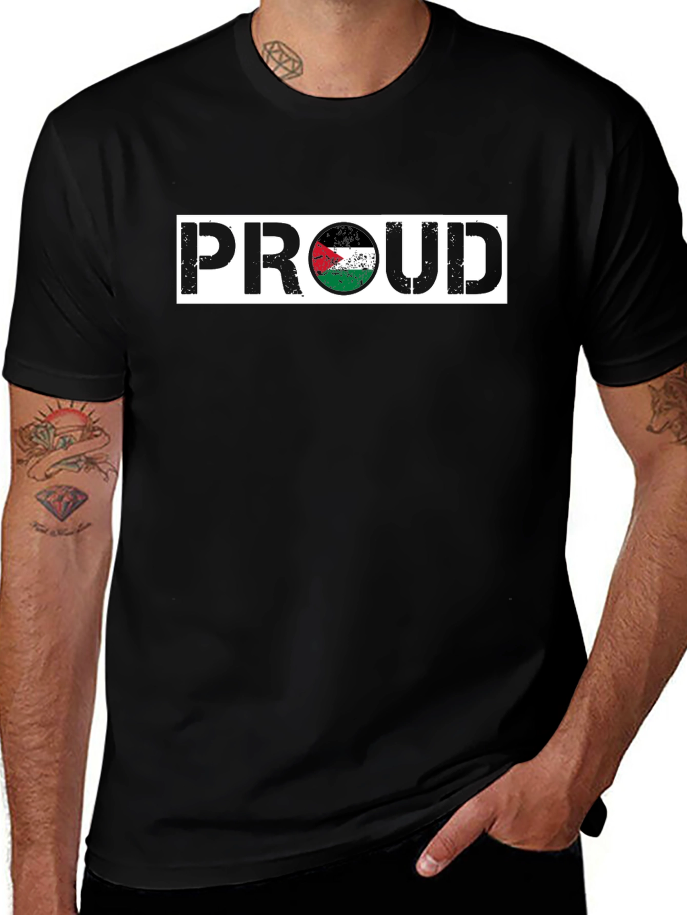 Proud Palestinian Flag T-Shirt