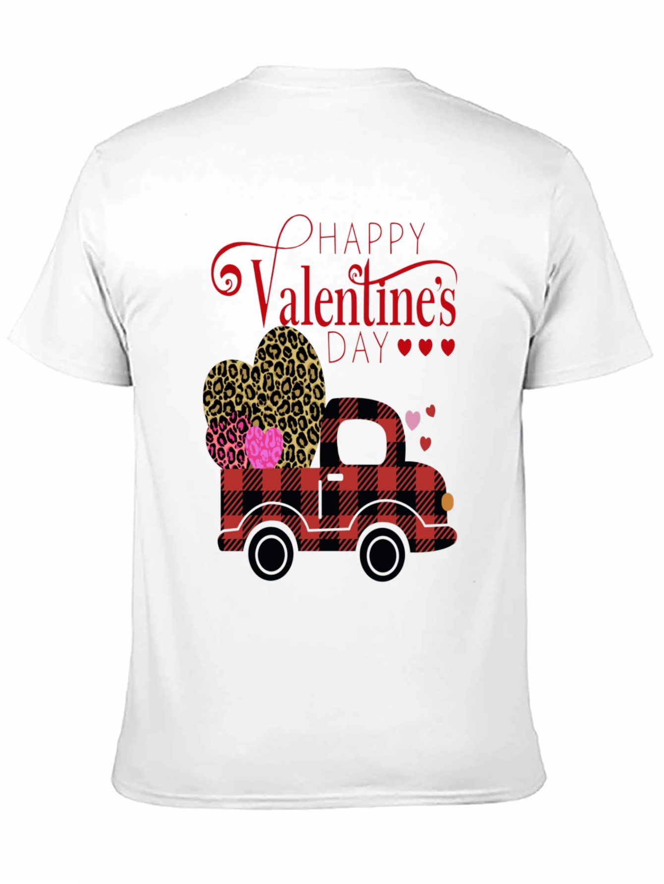 Valentines Day Truck Graphic Tee
